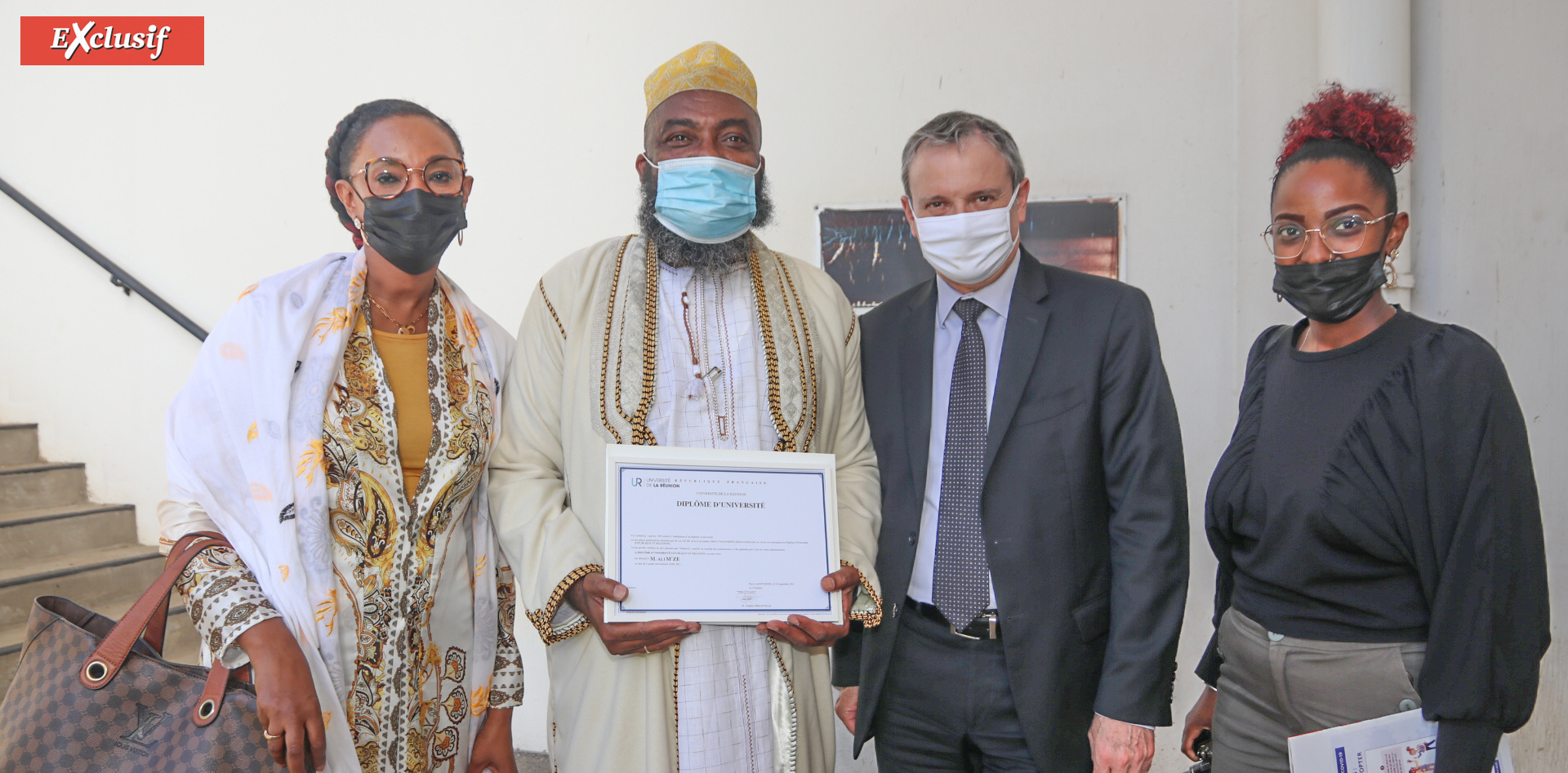 Remise de diplômes "République et religions" à l'Université de La Réunion