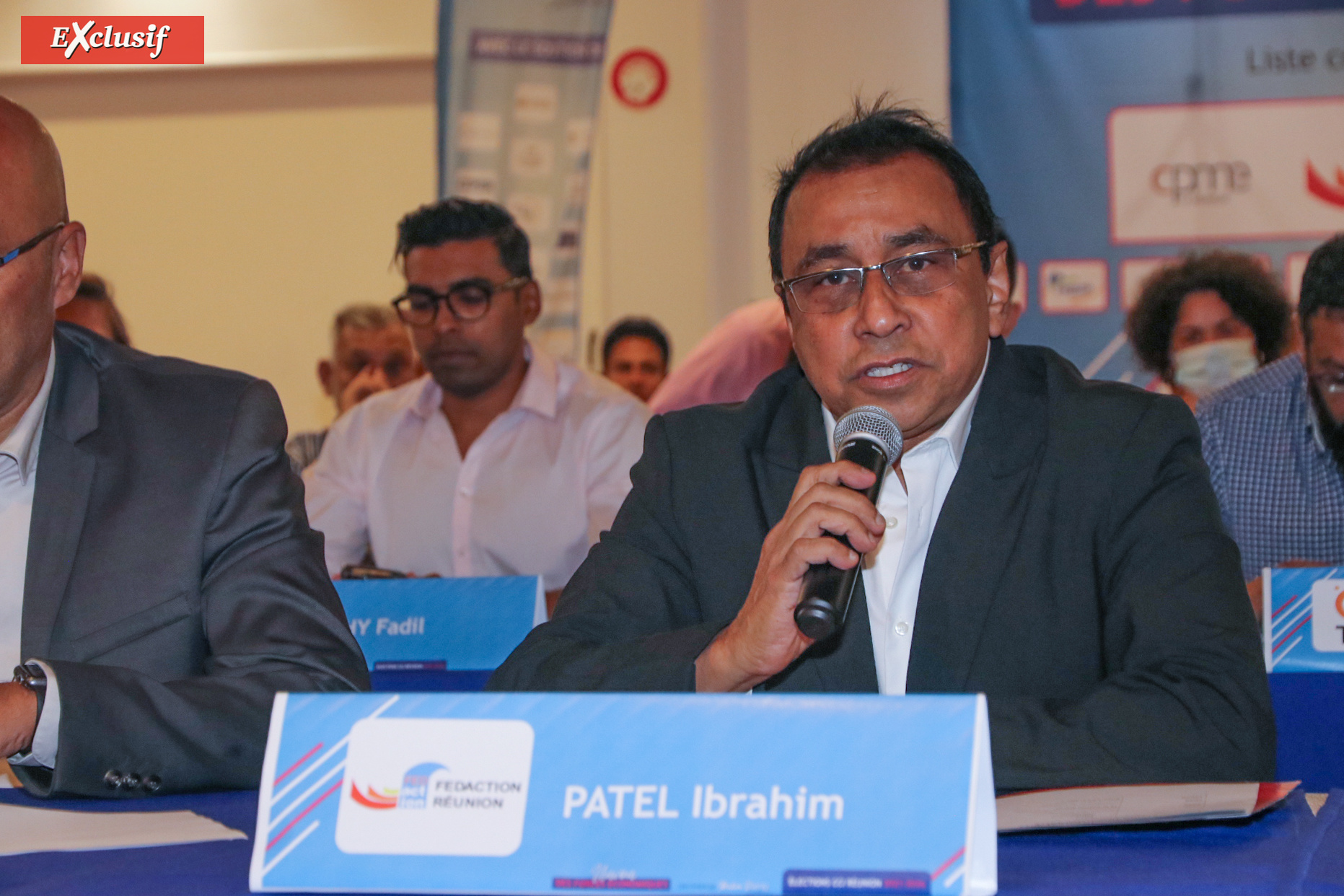 Ibrahim Patel a lancé sa campagne à la salle Candin