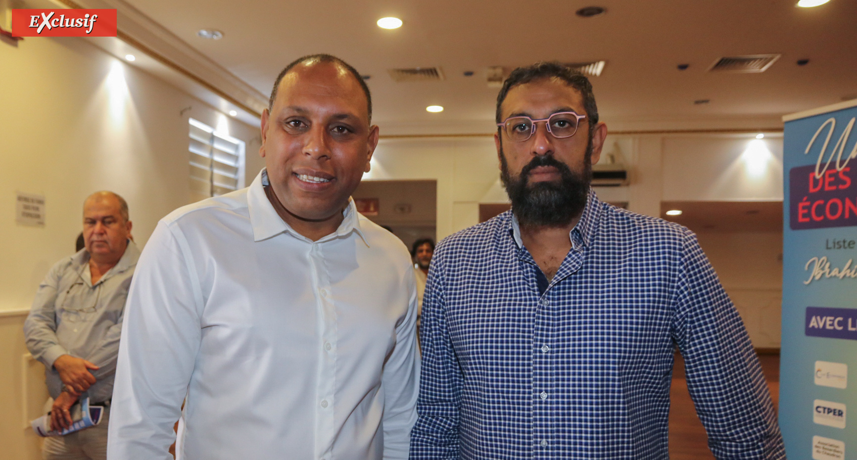 Ibrahim Patel a lancé sa campagne à la salle Candin