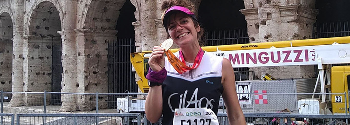 Louise Classeau: l'ex-membre de la Team Cilaos sur le marathon de Rome   