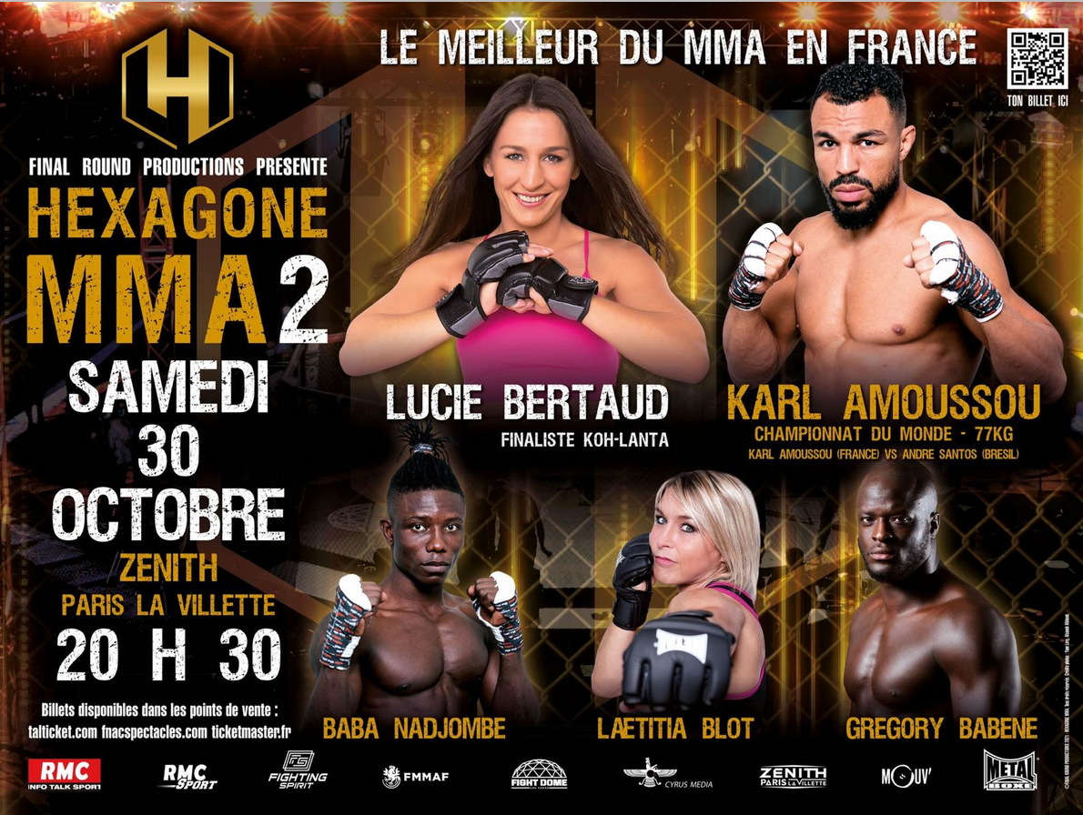 HEXAGONE MMA 2: Lucie Bertaud et Laetitia Blot en entraînement, les photos
