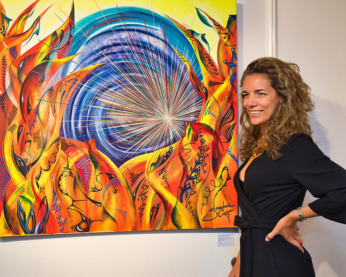 Expo de Sandrine Langlade: "Feux de joie" à la Cité du Volcan