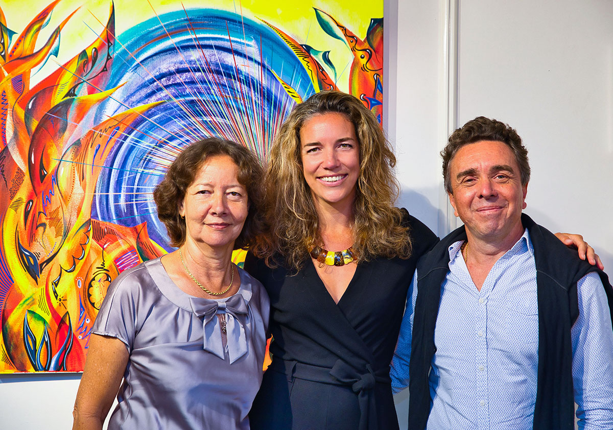 Expo de Sandrine Langlade: "Feux de joie" à la Cité du Volcan
