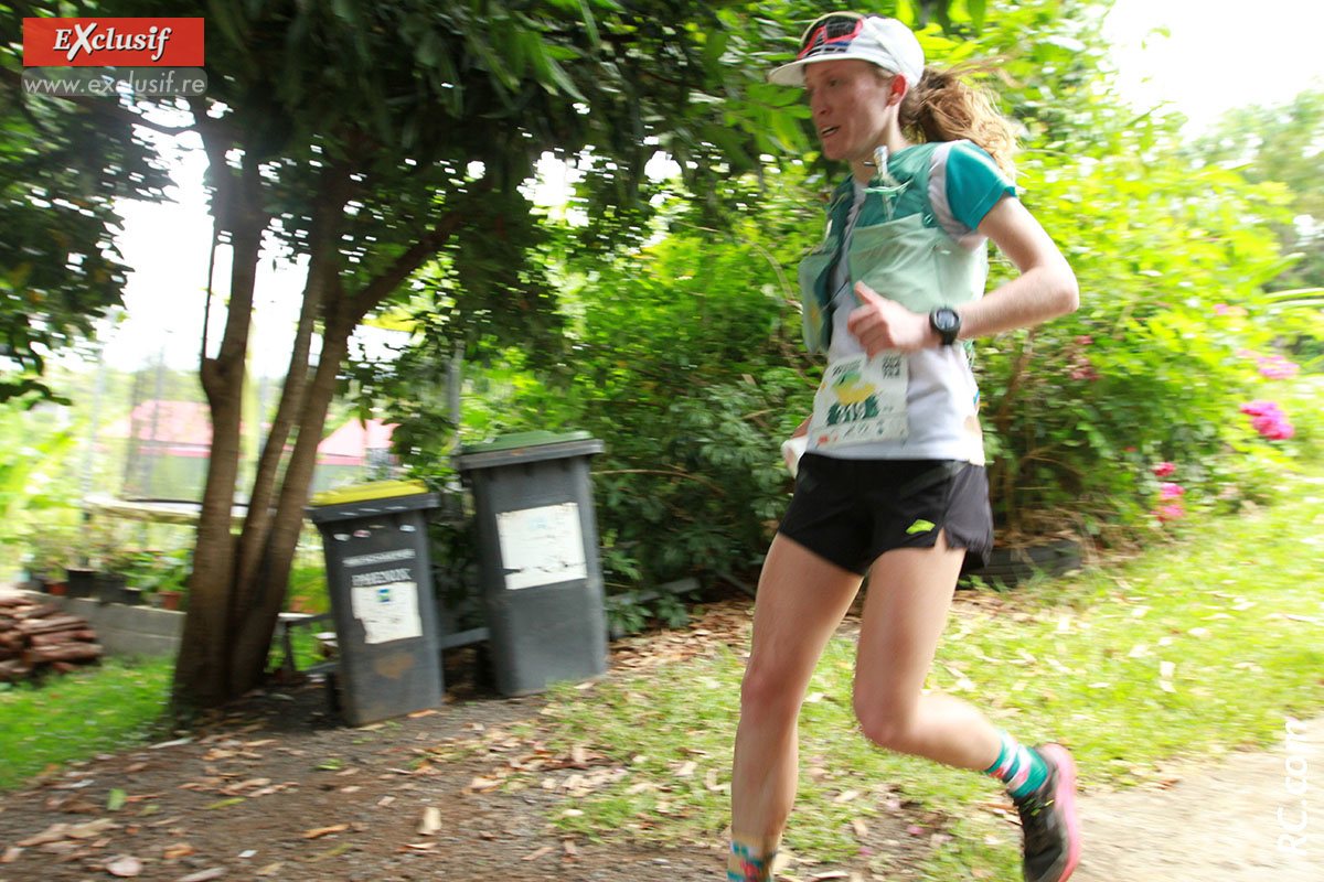 Anaïs Leroy à moins de 3 km de l'arrivée