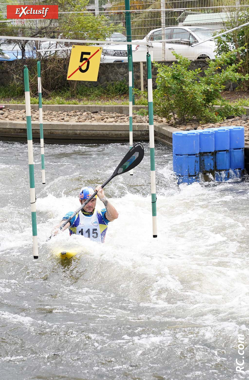 Le Slovaque Peter Kauzer, vainqueur en kayak