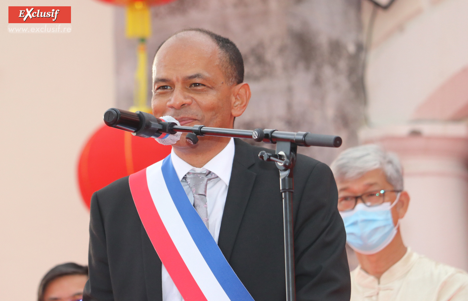 Emmanuel Séraphin, maire de Saint-Paul