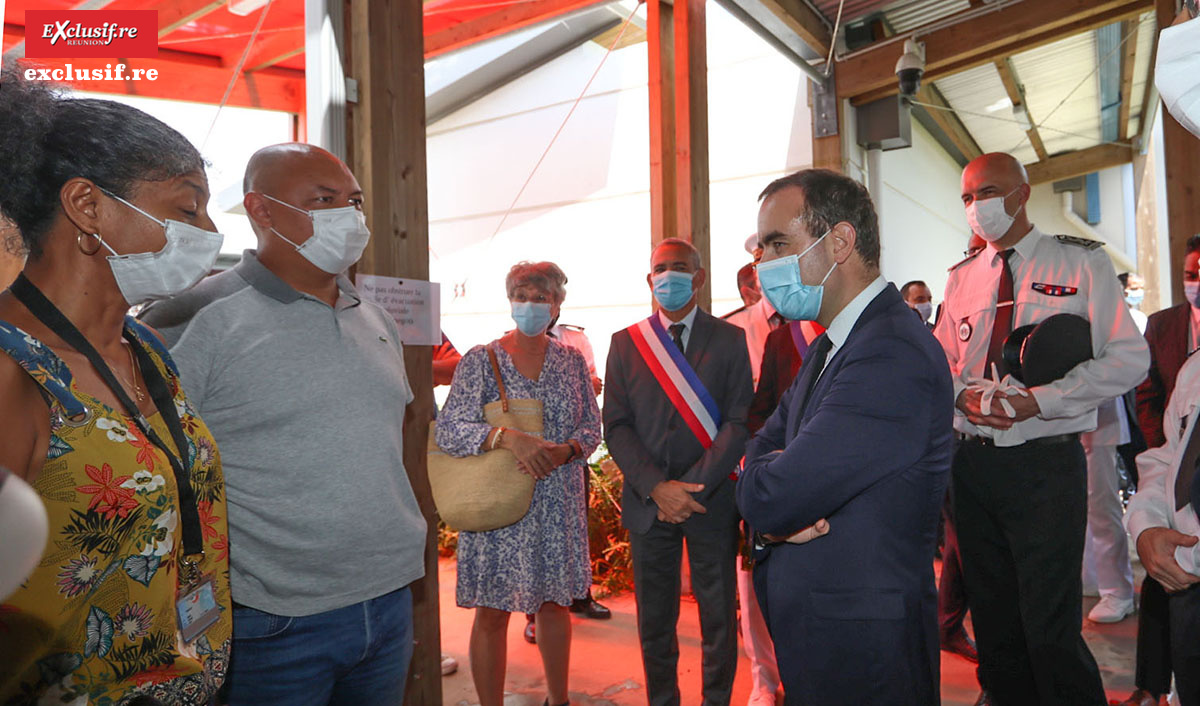 Le Ministre Sébastien Lecornu a inauguré le commissariat de Saint-André