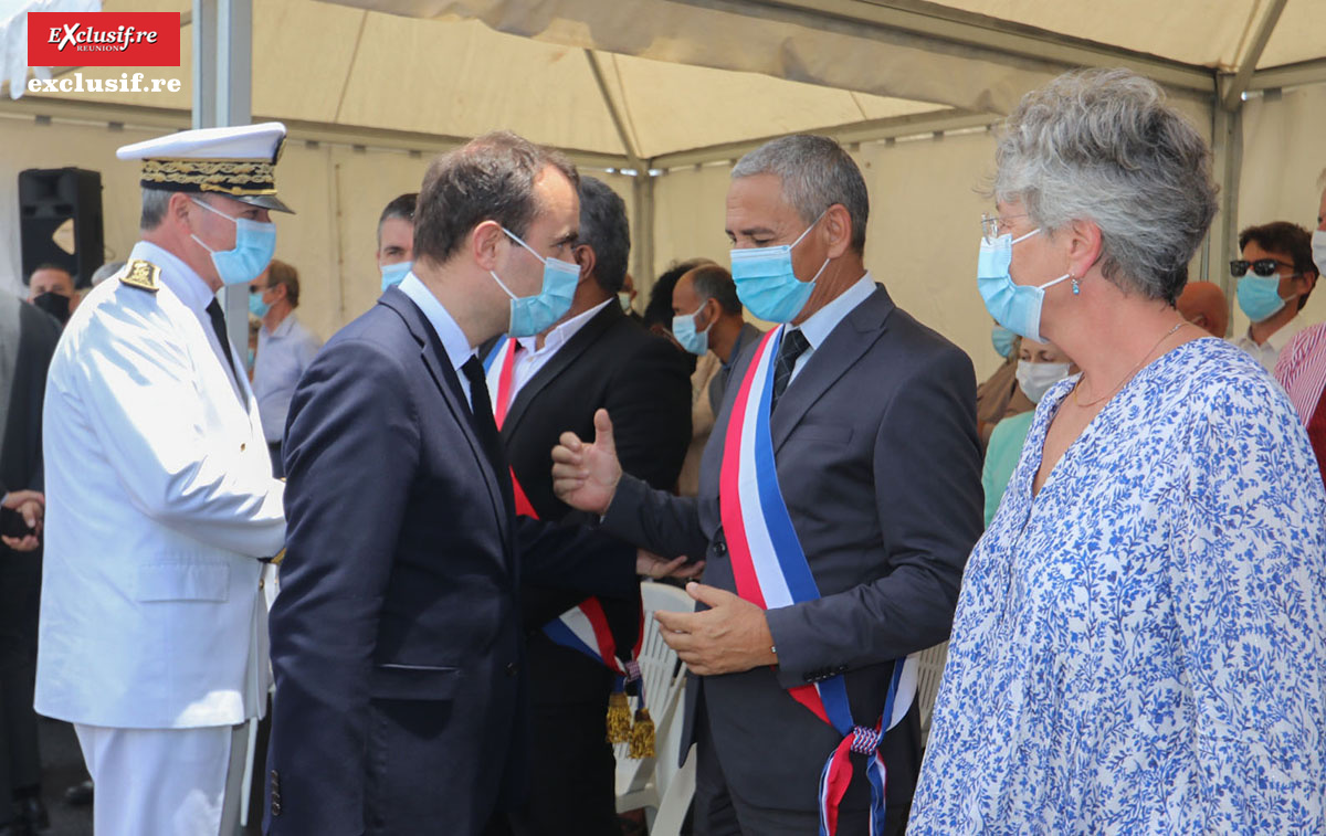 Le Ministre Sébastien Lecornu a inauguré le commissariat de Saint-André