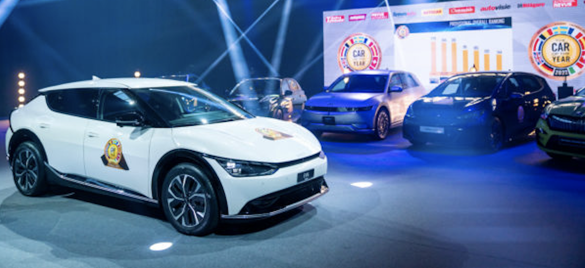 La Kia EV6 "The Car of the Year" 2022