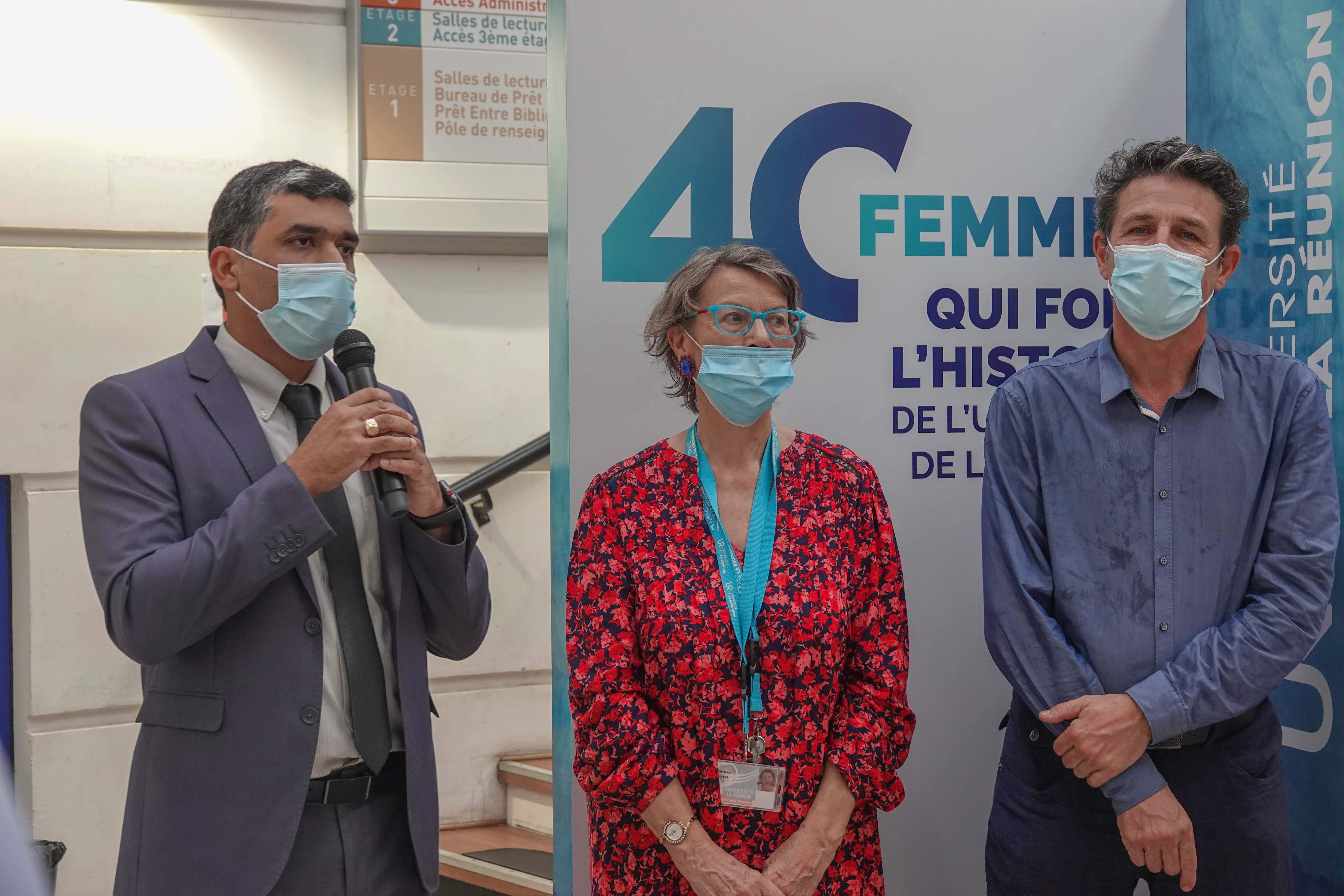 Frédéric Miranville, Marie Ducret et Gilles Lajoie