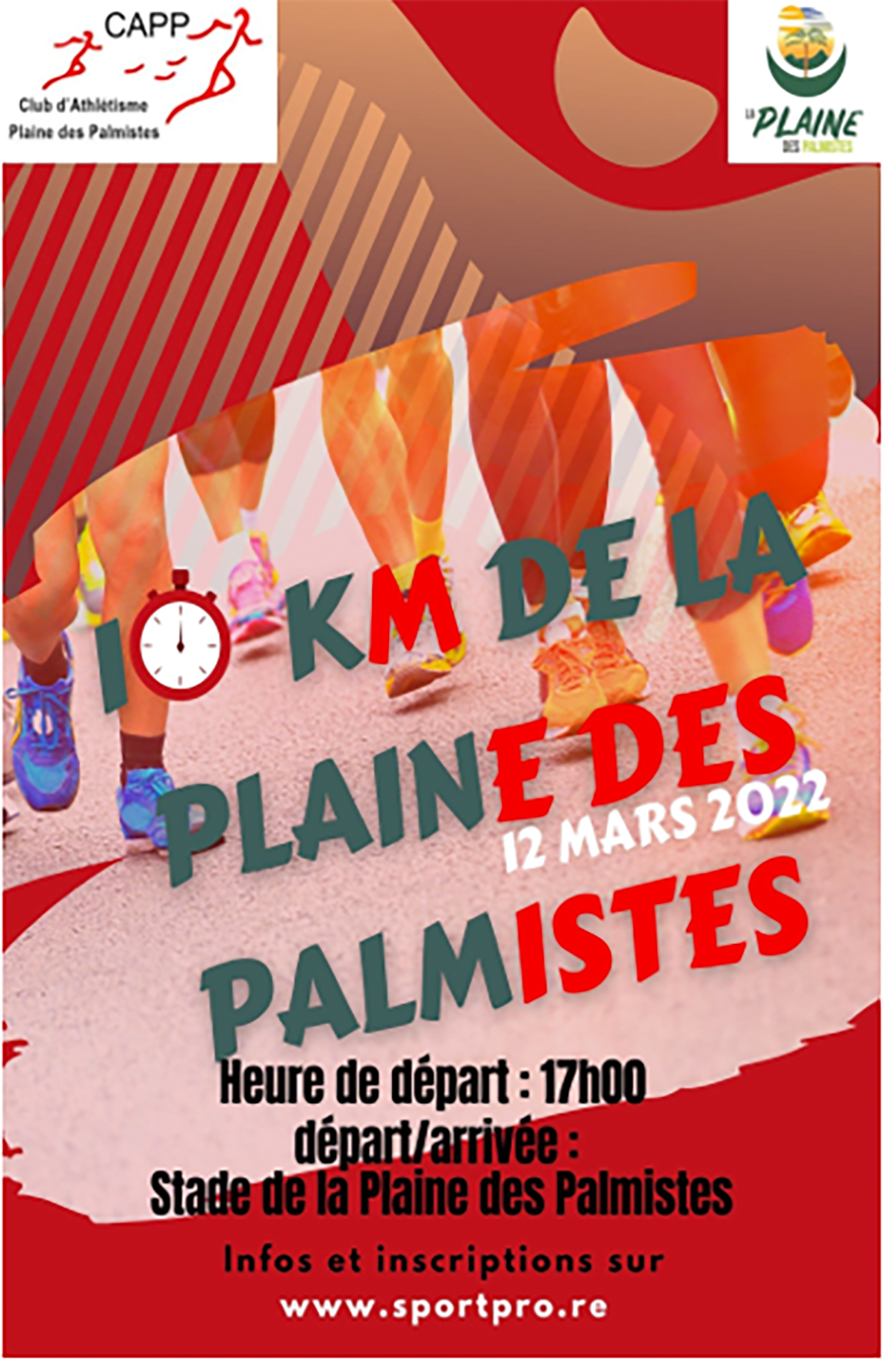 Les 10 km de la Plaine des Palmistes, c'est pour ce samedi 12 mars, avec un départ à 17h