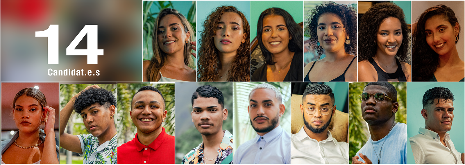 Miss Etudiante Réunion et Mister Etudiant Réunion 2022: les candidat.e.s