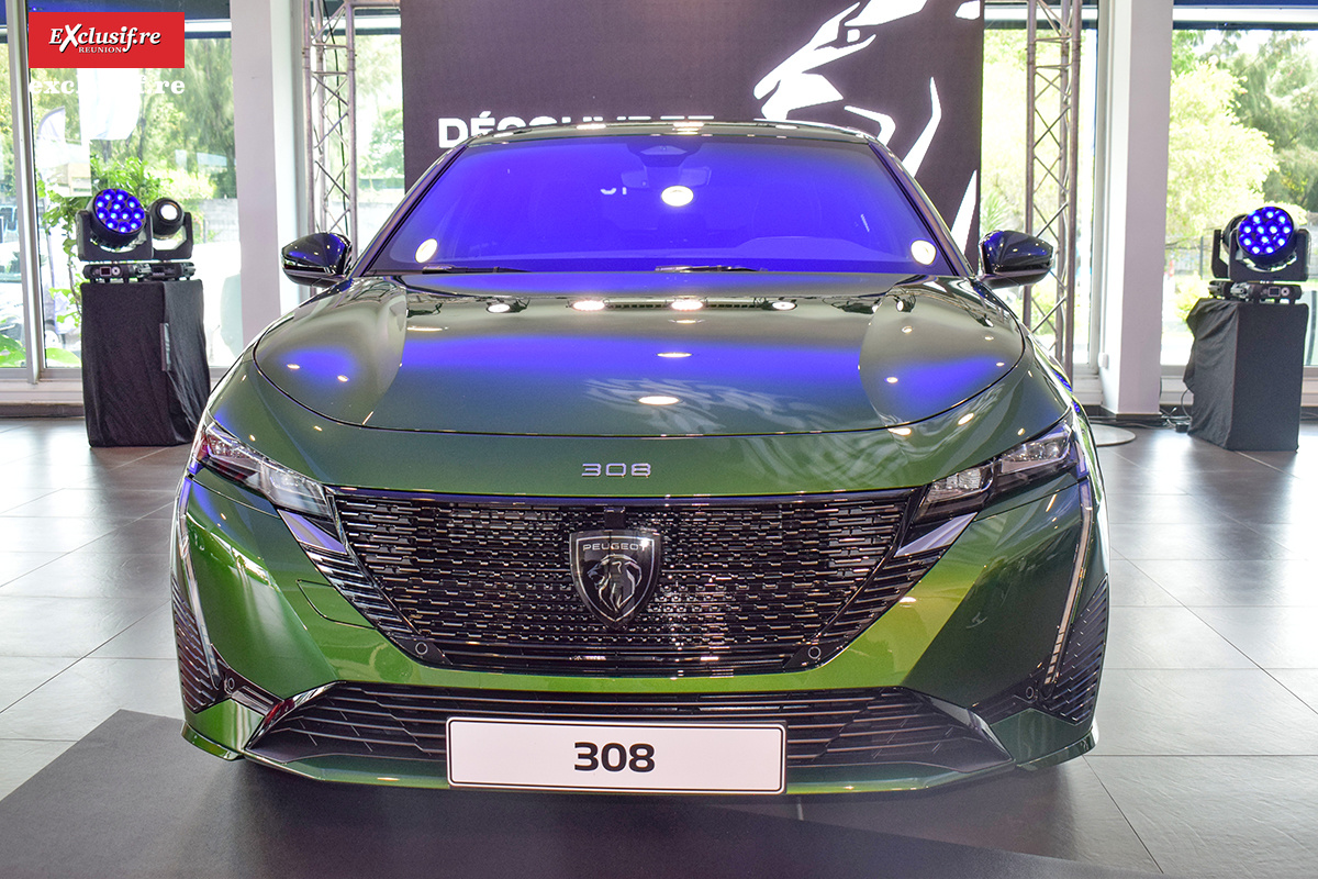 Nouvelle calandre avec nouveau logo Peugeot
