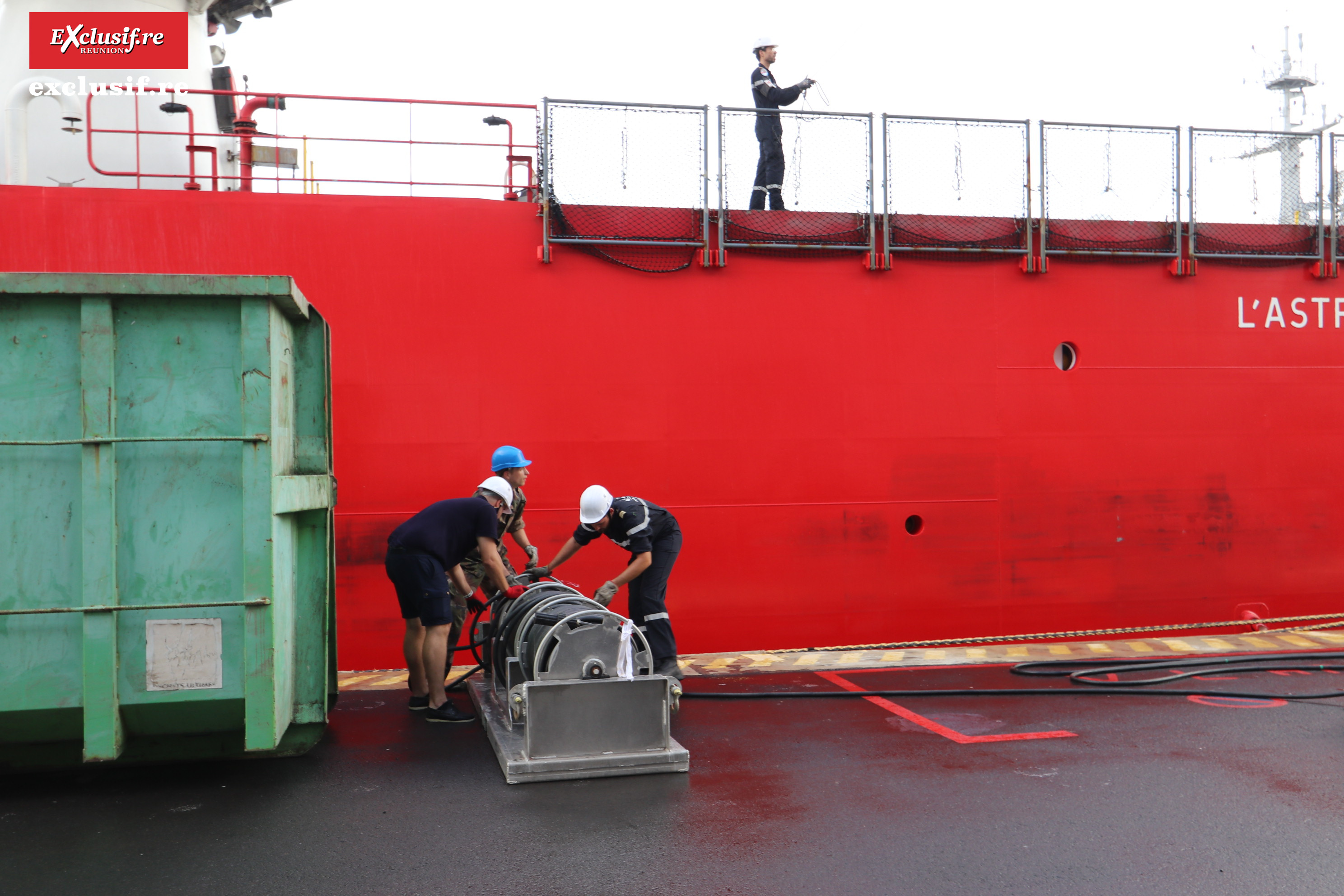 Marine Nationale: l'Astrolabe est rentré au Port...