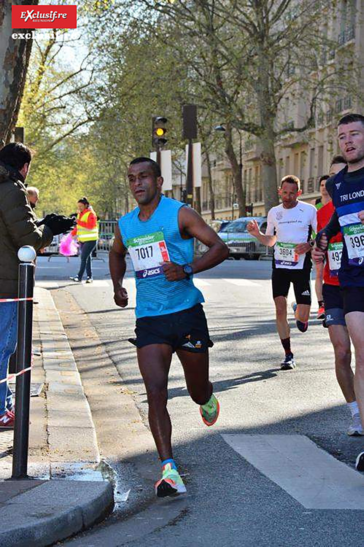 Le pompier Ludovic Jasmin est satisfait de sa sortie