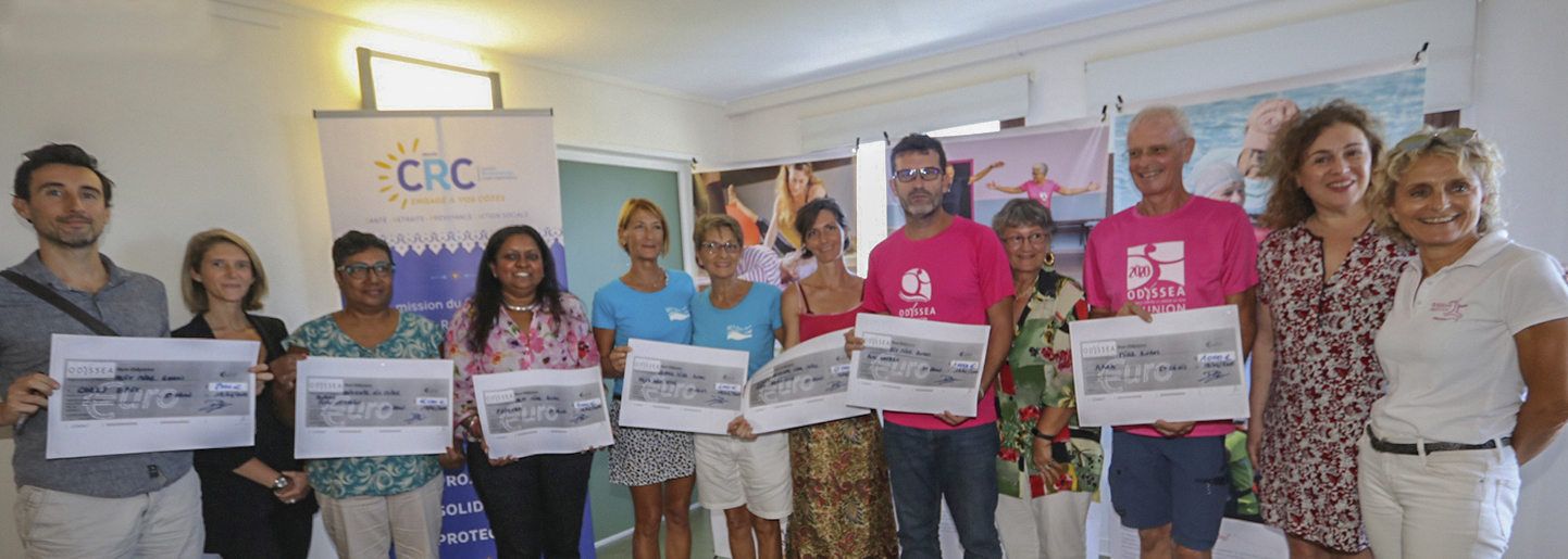 Odyssea Réunion: 151 000 € de dons redistribués pour les malades du cancer