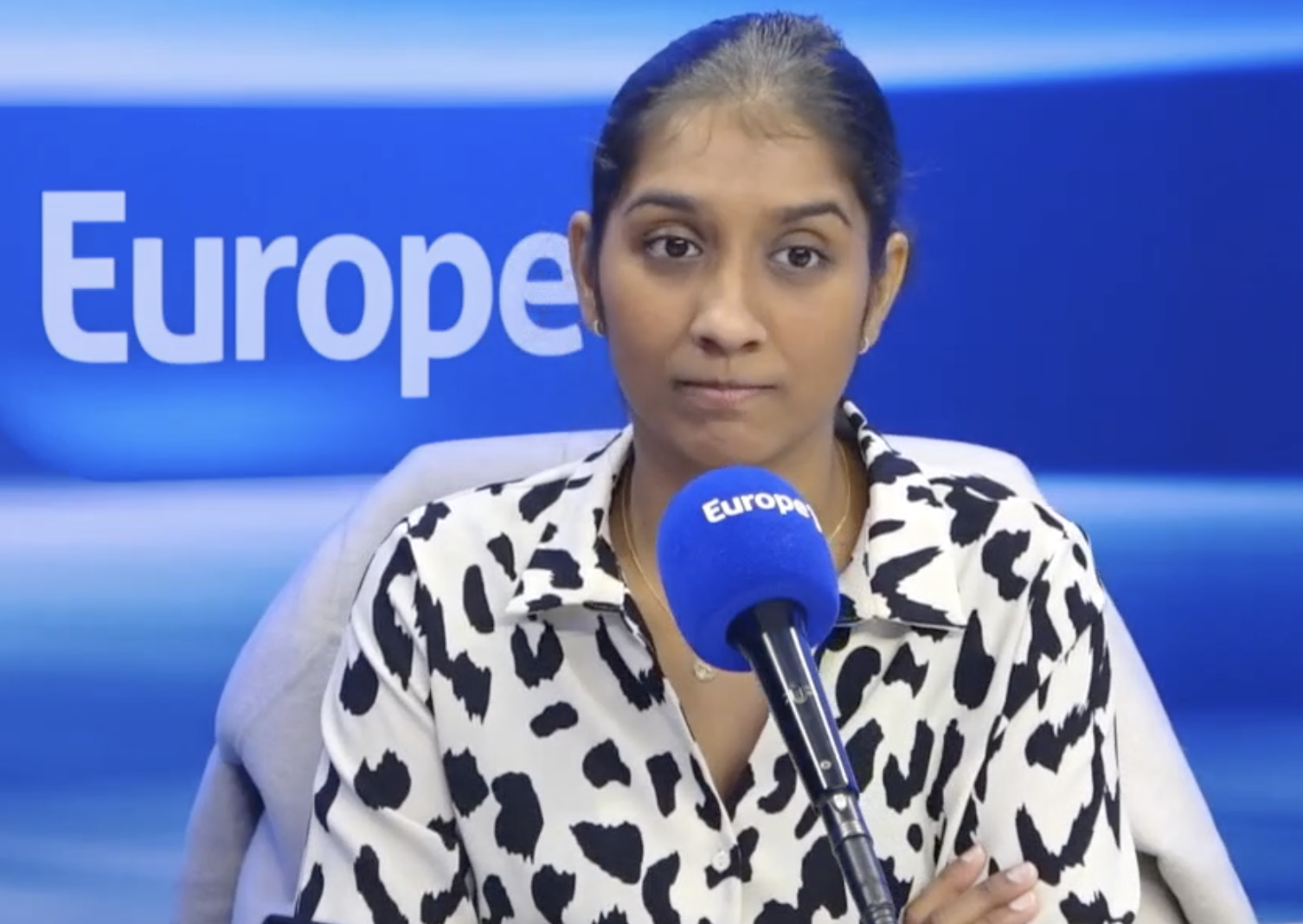 Kelly Rangama sur Europe 1 le 27 mai (capture d'écran Europe 1)