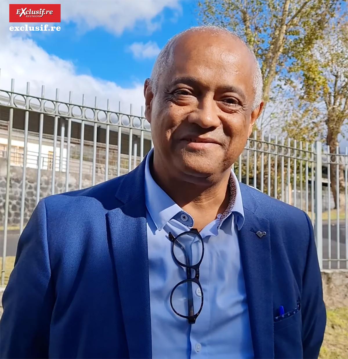 Johnny Payet, maire de la commune