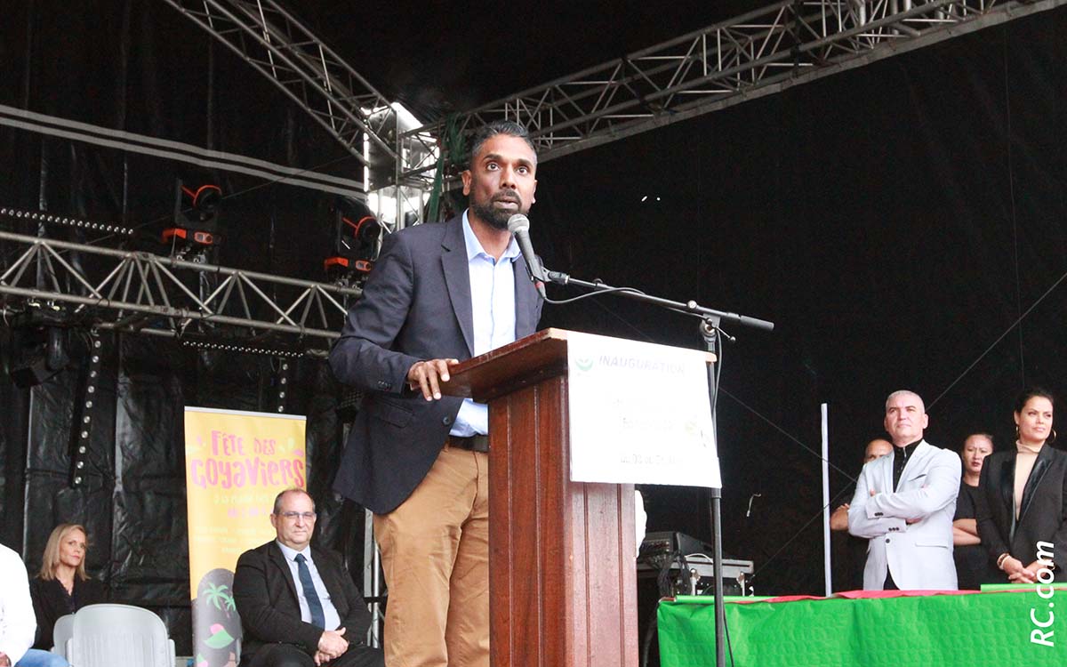 Patrice Selly, maire de Saint-Benoît Patrice Selly, maire de Saint-Benoît