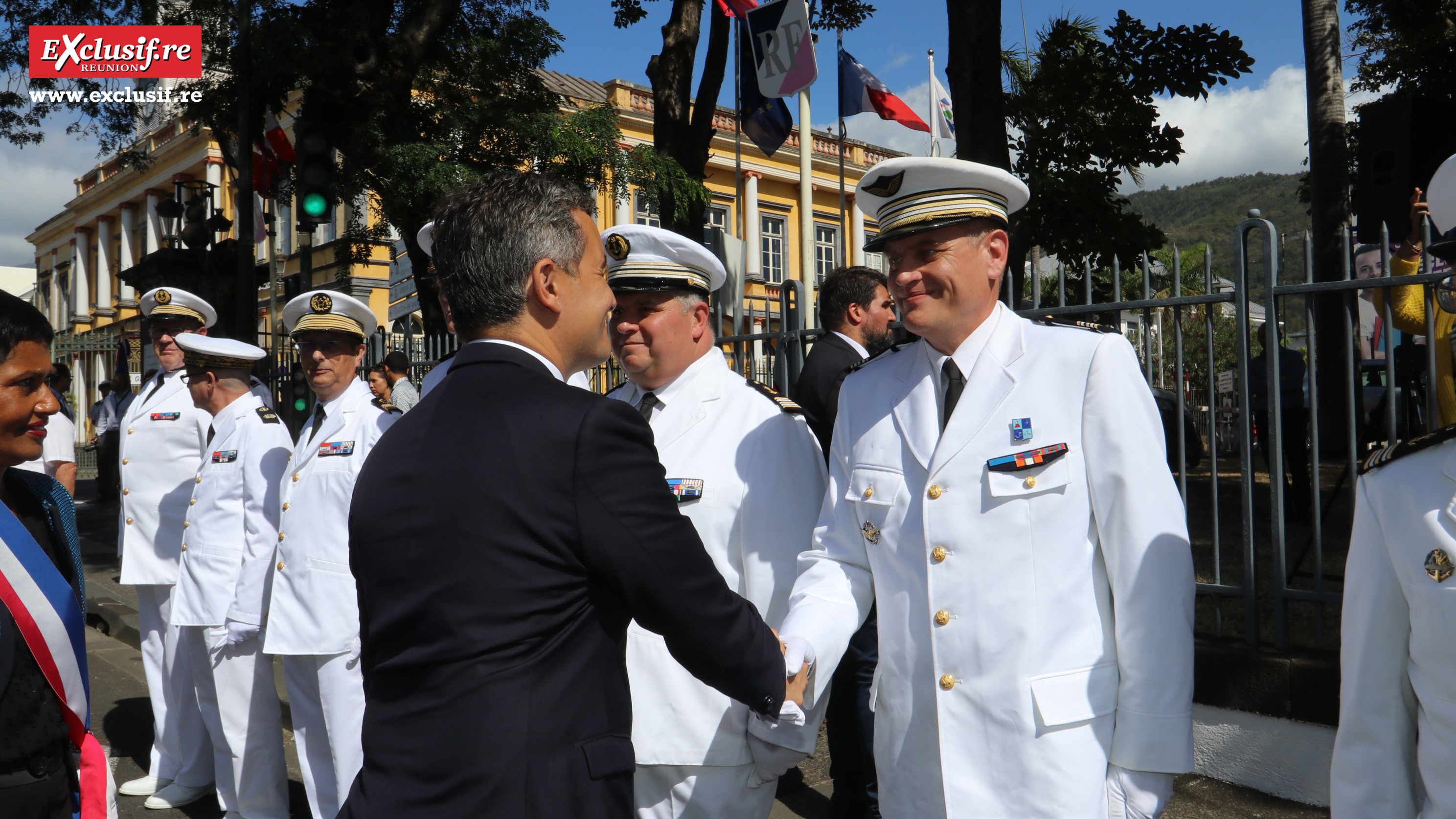 Les ministres Gérald Darmanin et Jean-François Carenco en visite