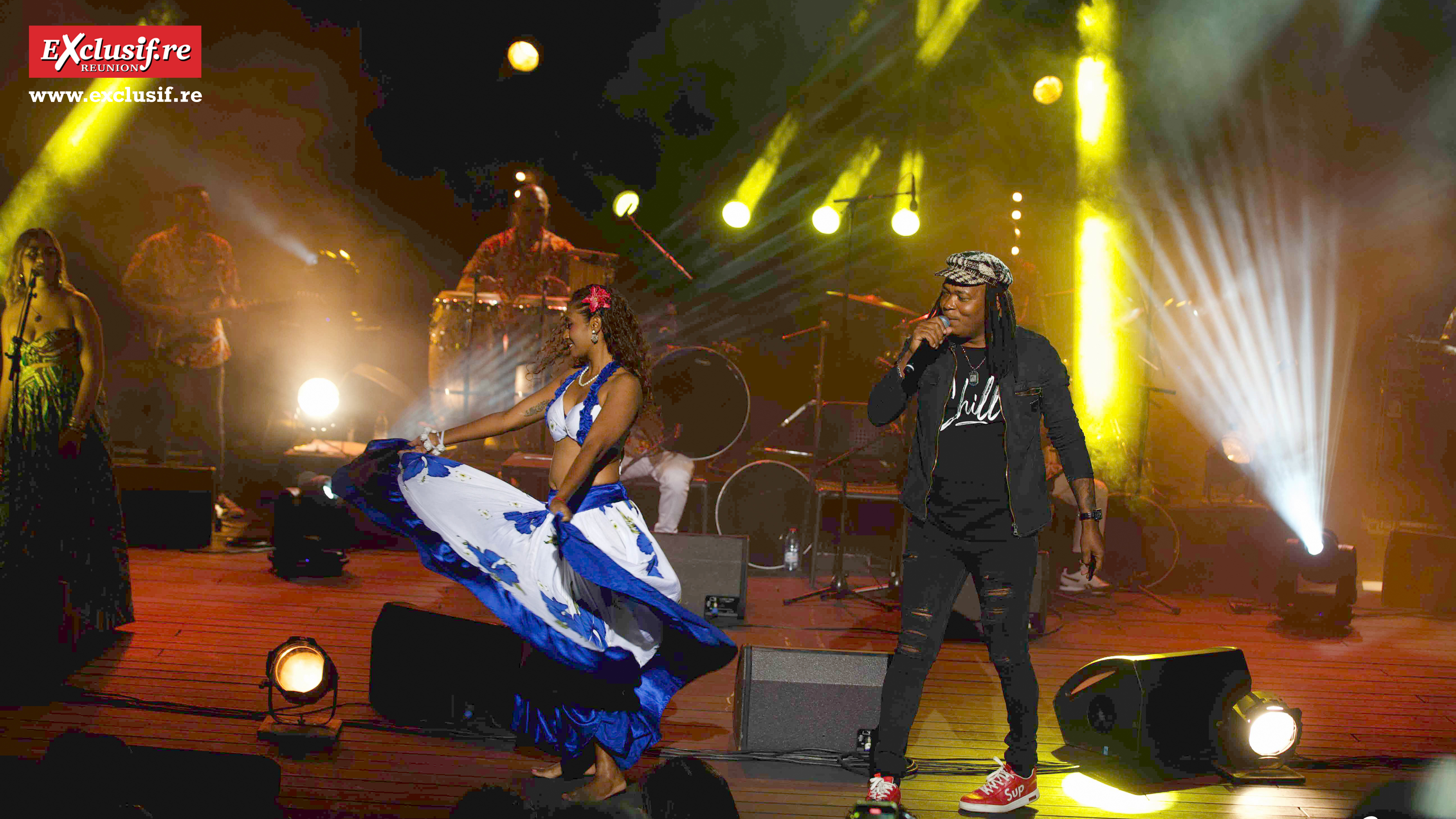 Concert de Aubin au Téat Plein Air: gros succès avant son départ de La Réunion
