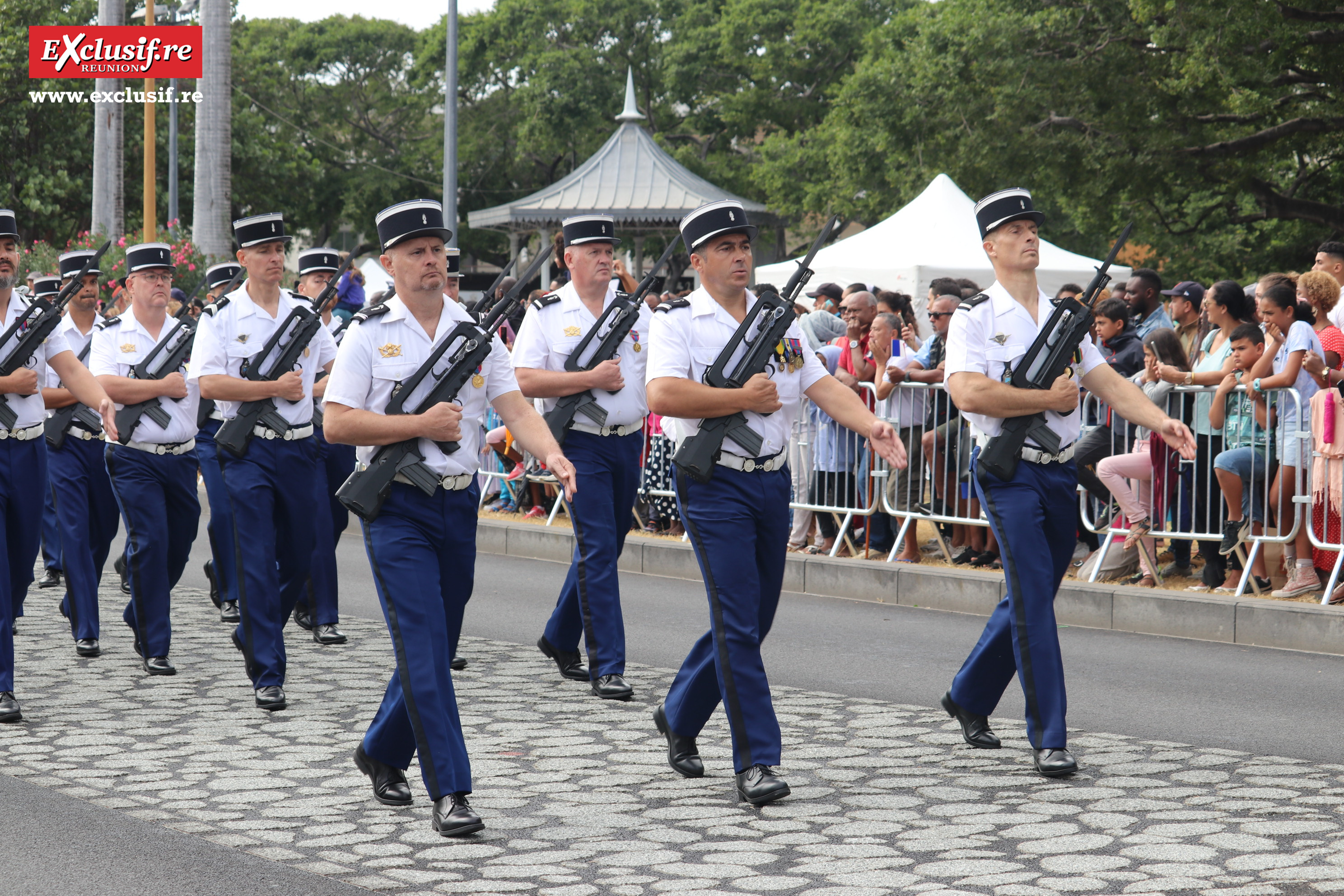 Défilé du 14 juillet au Barachois: ferveur nationale Défilé du 14 juillet au Barachois: ferveur nationale