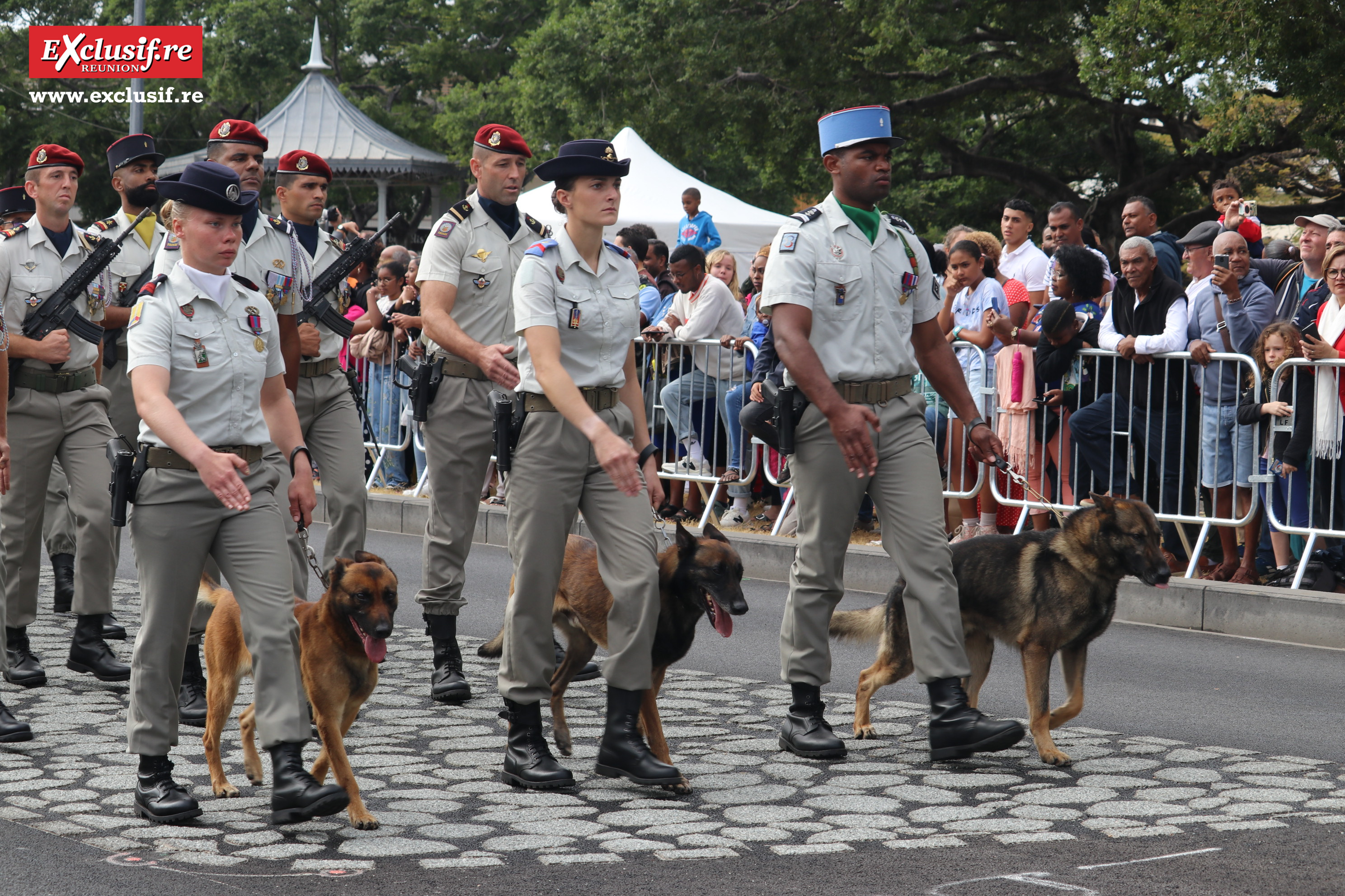 Défilé du 14 juillet au Barachois: ferveur nationale