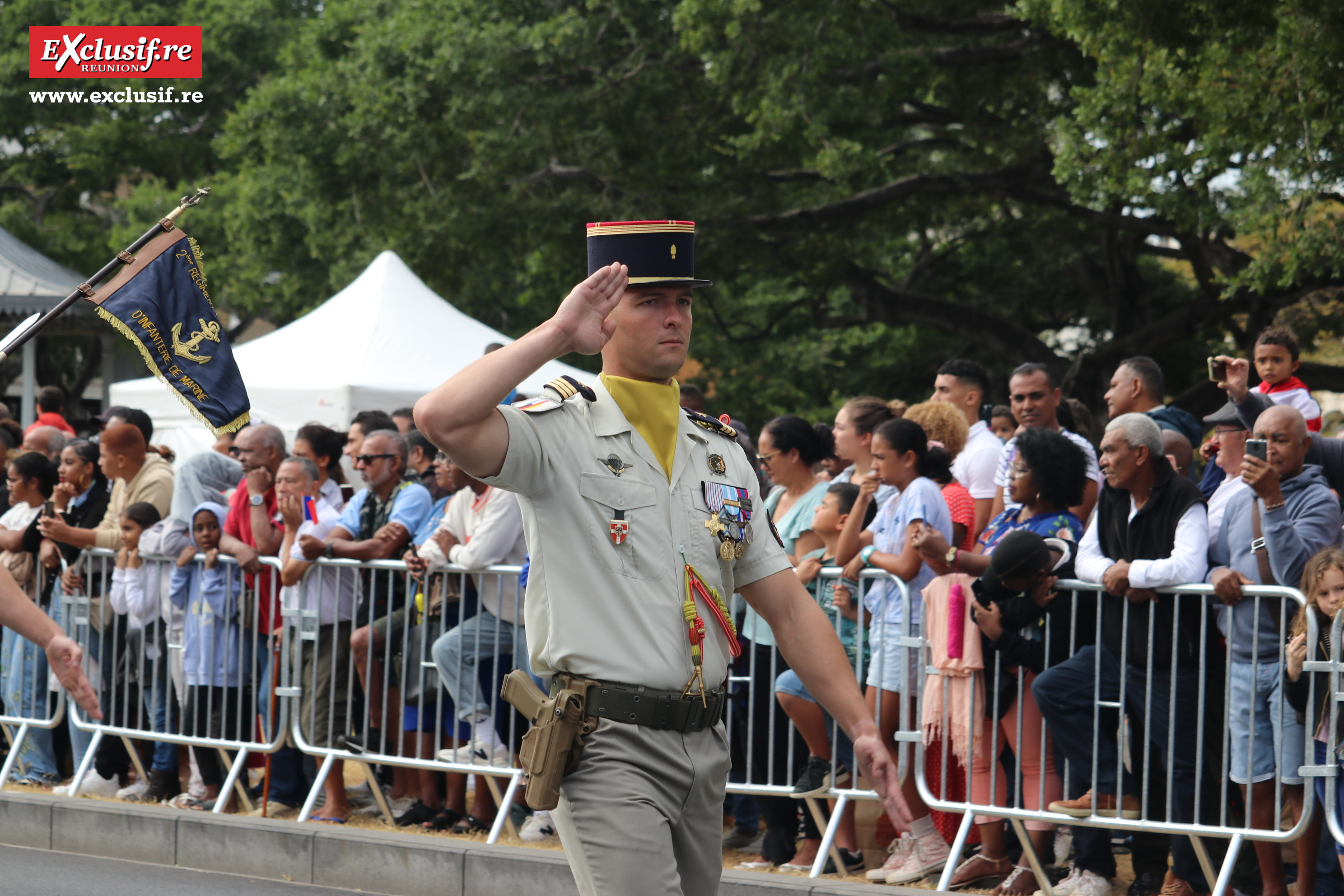 Défilé du 14 juillet au Barachois: ferveur nationale Défilé du 14 juillet au Barachois: ferveur nationale