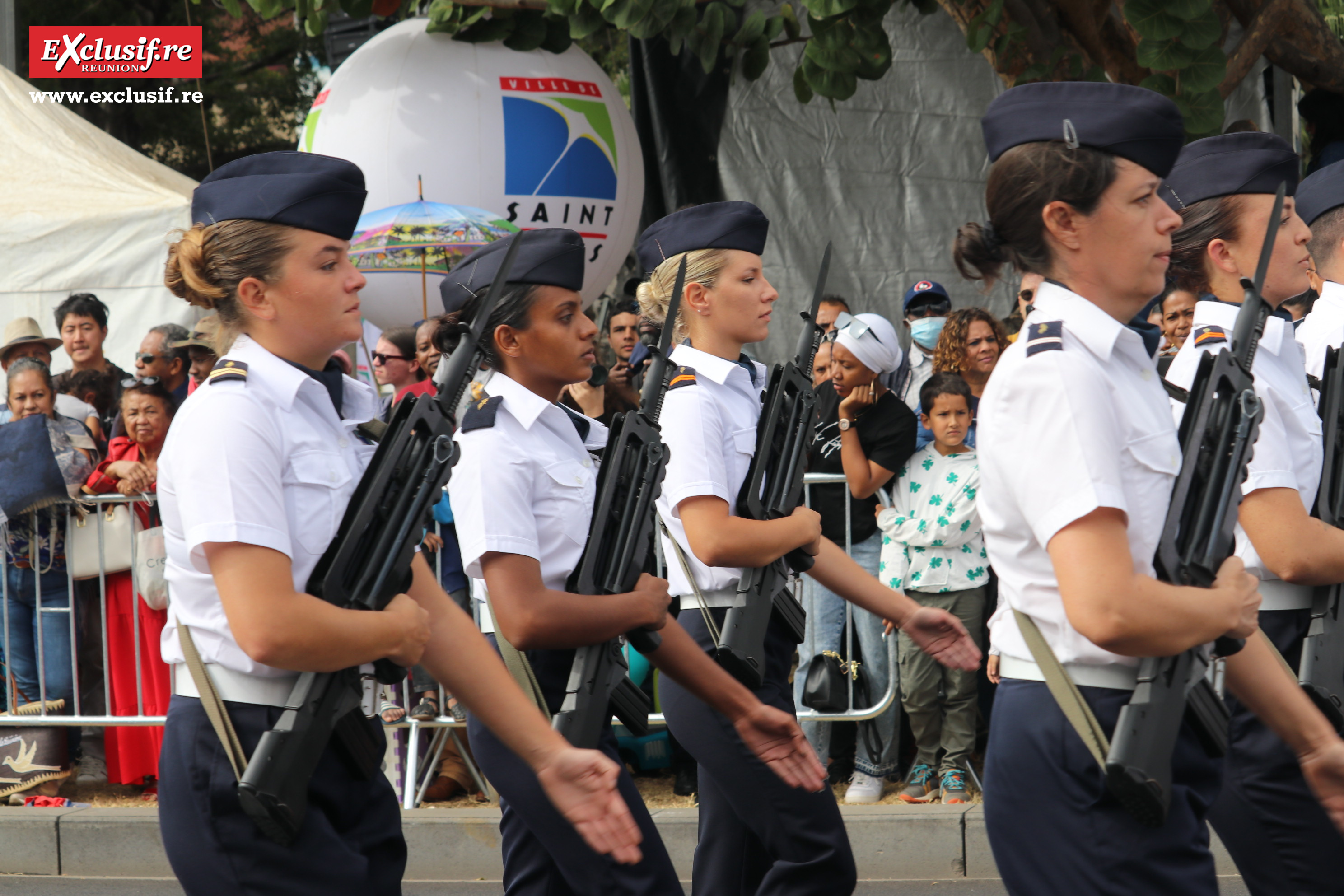 Défilé du 14 juillet au Barachois: ferveur nationale Défilé du 14 juillet au Barachois: ferveur nationale