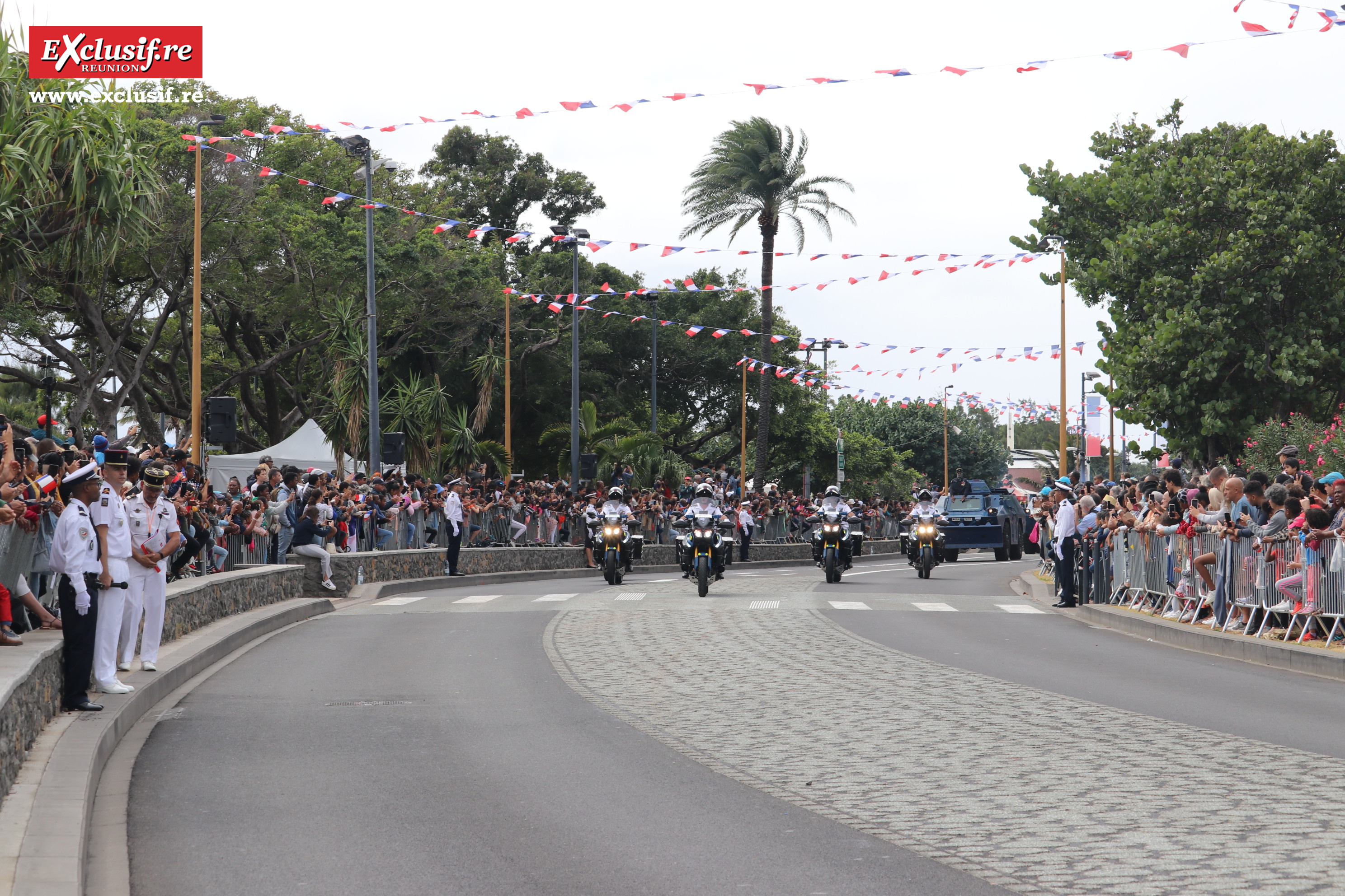 Défilé du 14 juillet au Barachois: ferveur nationale