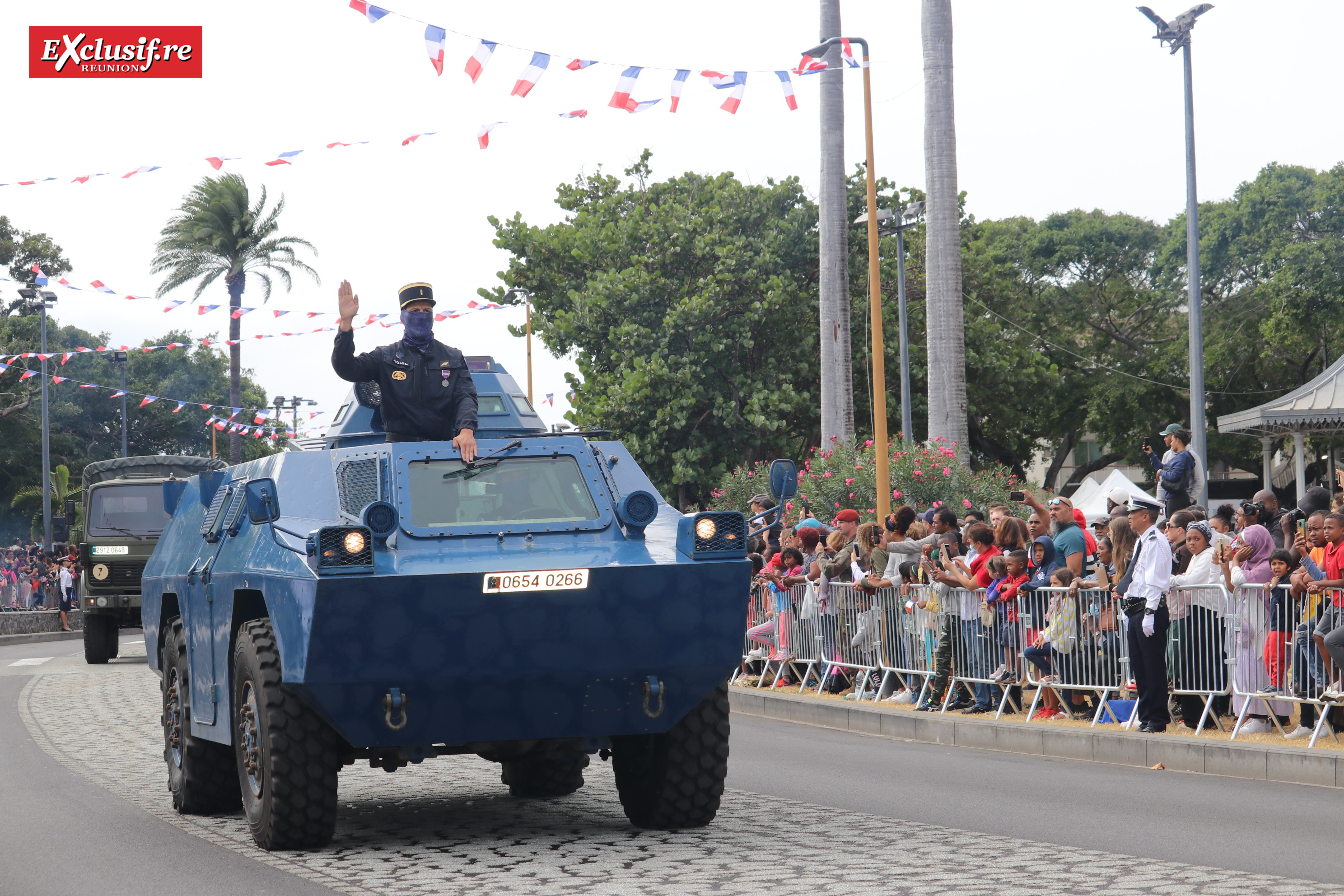 Défilé du 14 juillet au Barachois: ferveur nationale