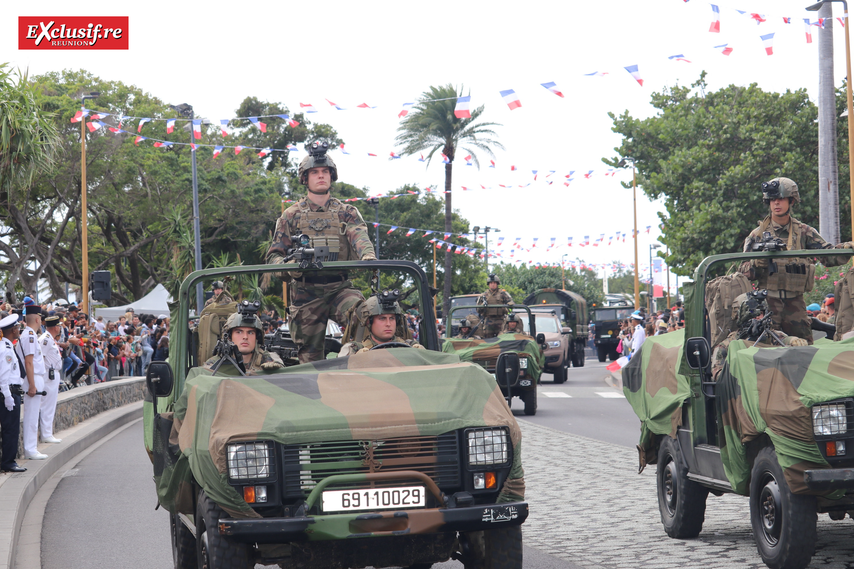 Défilé du 14 juillet au Barachois: ferveur nationale Défilé du 14 juillet au Barachois: ferveur nationale