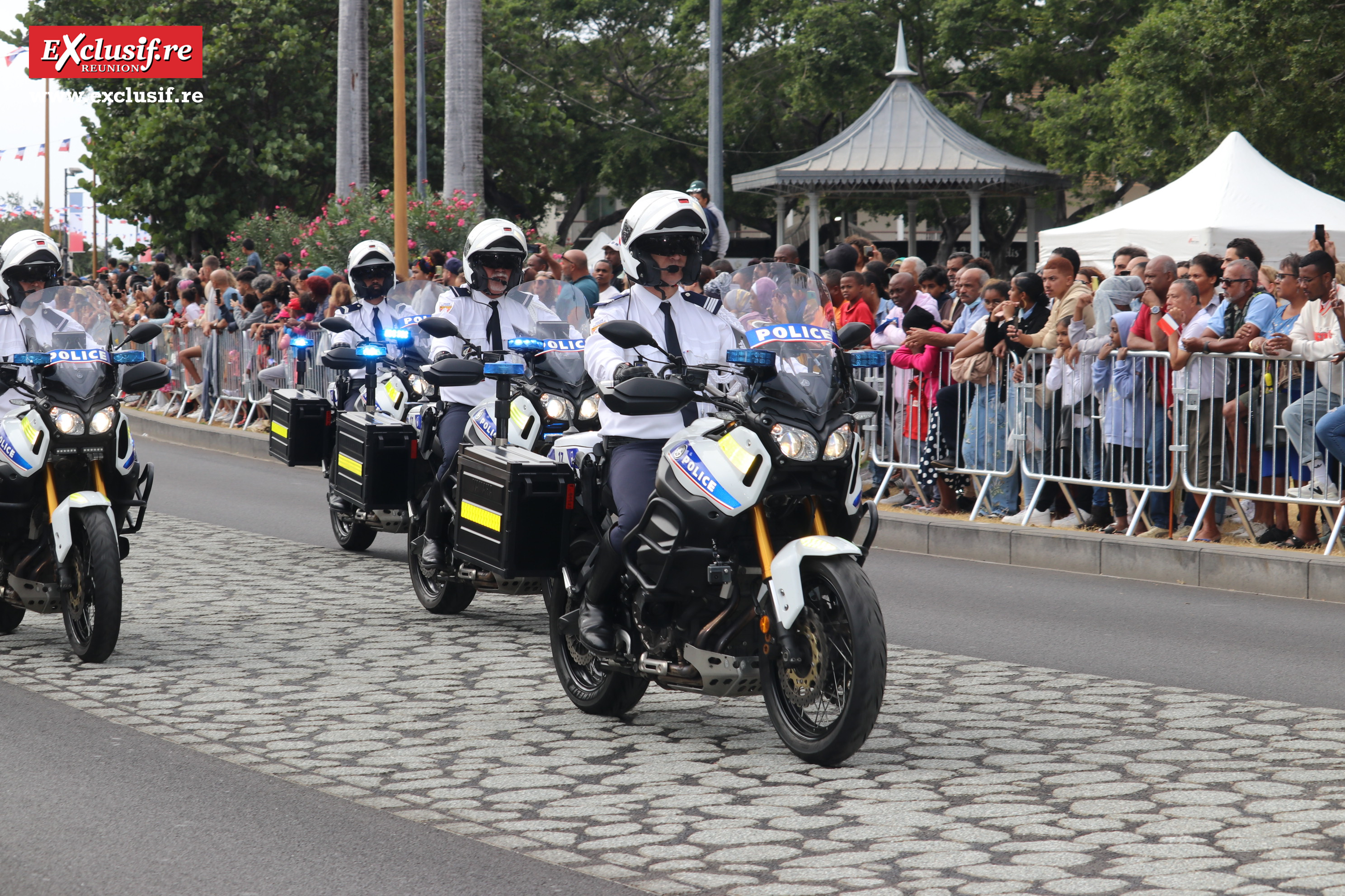 Défilé du 14 juillet au Barachois: ferveur nationale Défilé du 14 juillet au Barachois: ferveur nationale