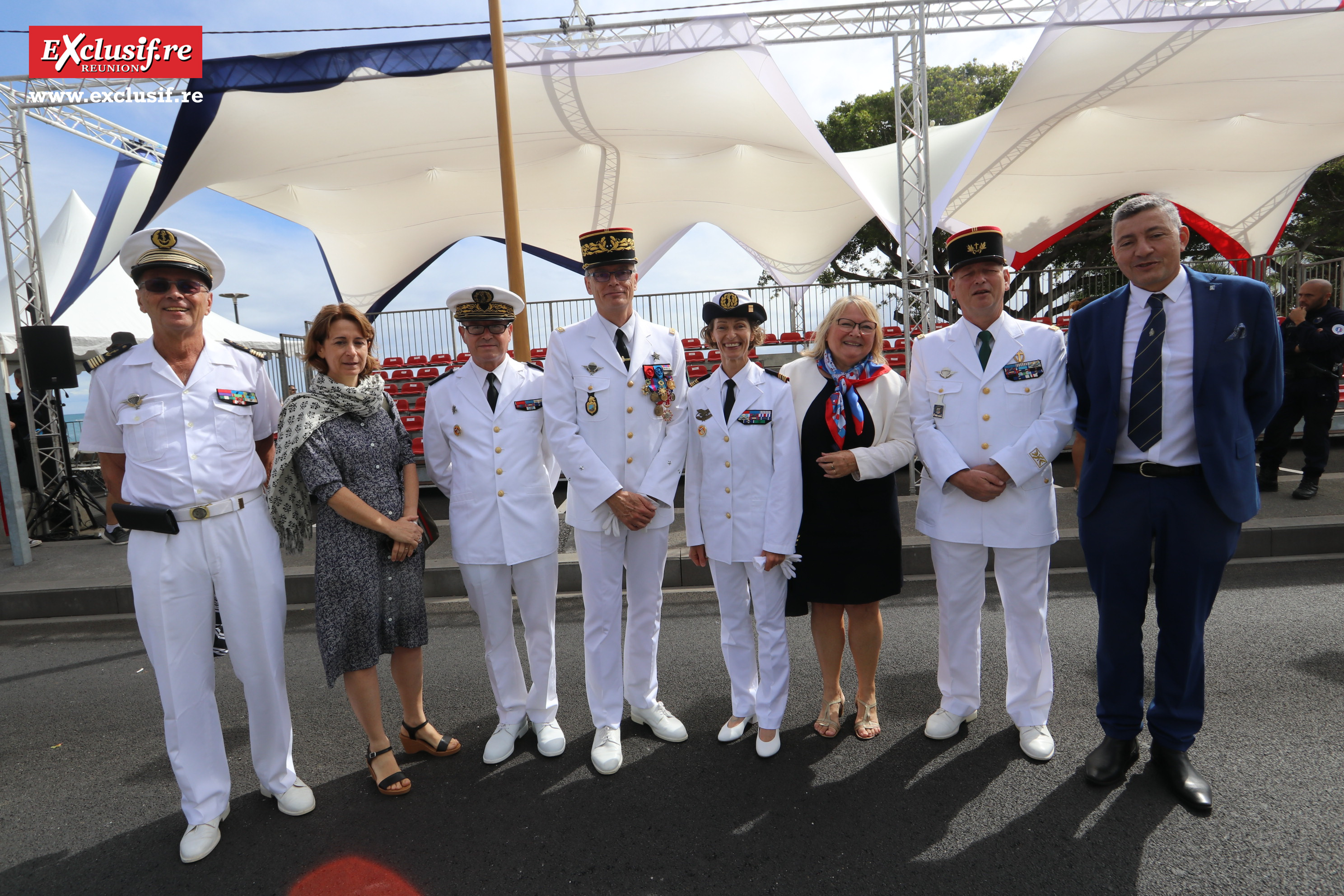Défilé du 14 juillet au Barachois: ferveur nationale Défilé du 14 juillet au Barachois: ferveur nationale