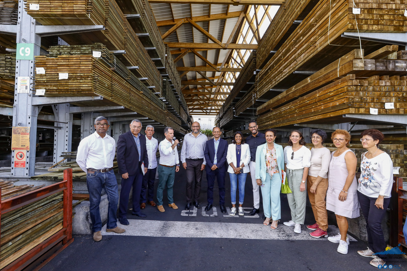 Visite de Fibres Industries