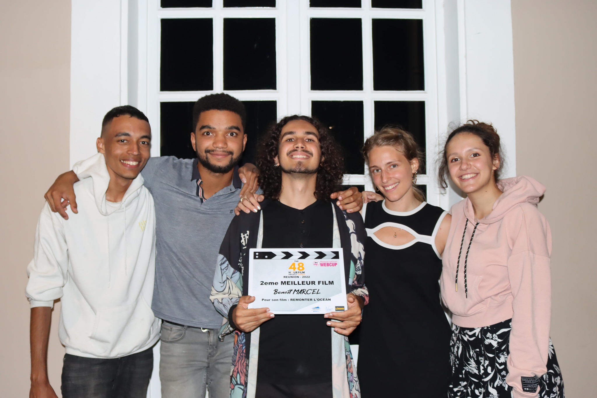 Benoît Marcel a reçu le prix du 2ème Meilleur film