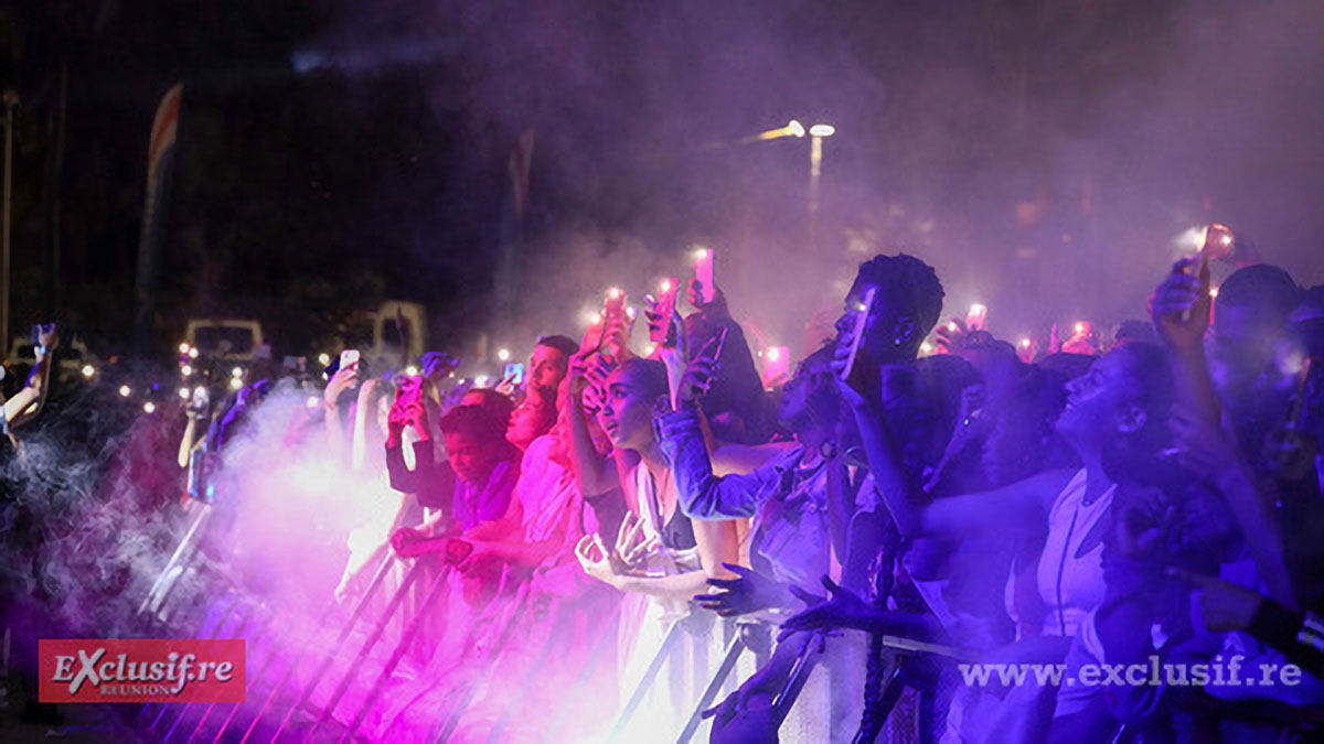 Dadju, Gazo et Alonzo en concert à Saint-Pierre