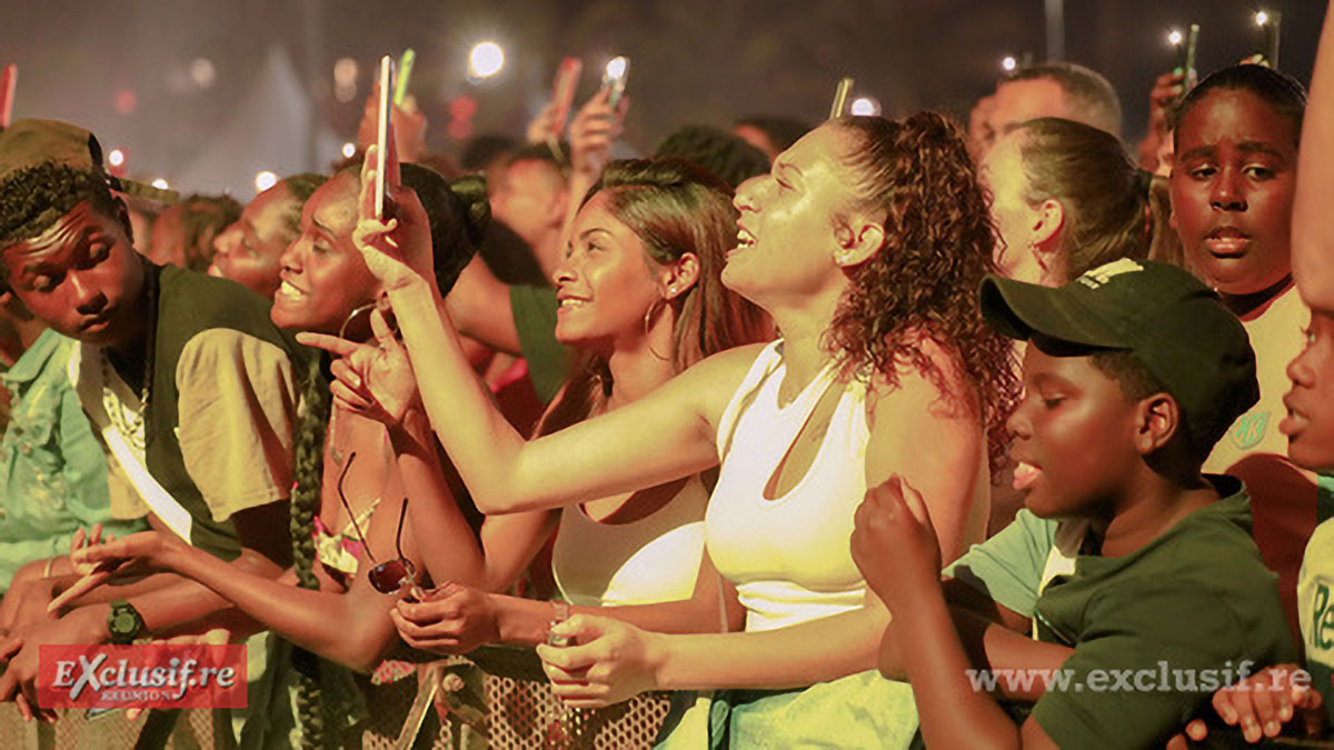 Dadju, Gazo et Alonzo en concert à Saint-Pierre