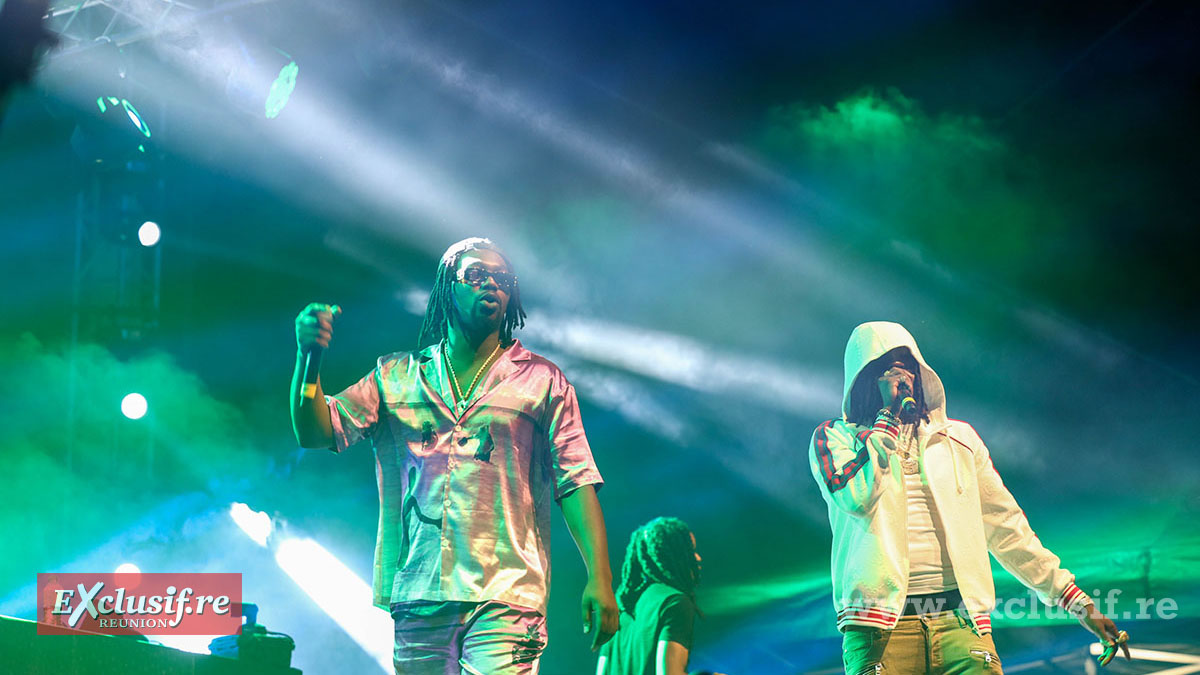 Dadju, Gazo et Alonzo en concert à Saint-Pierre