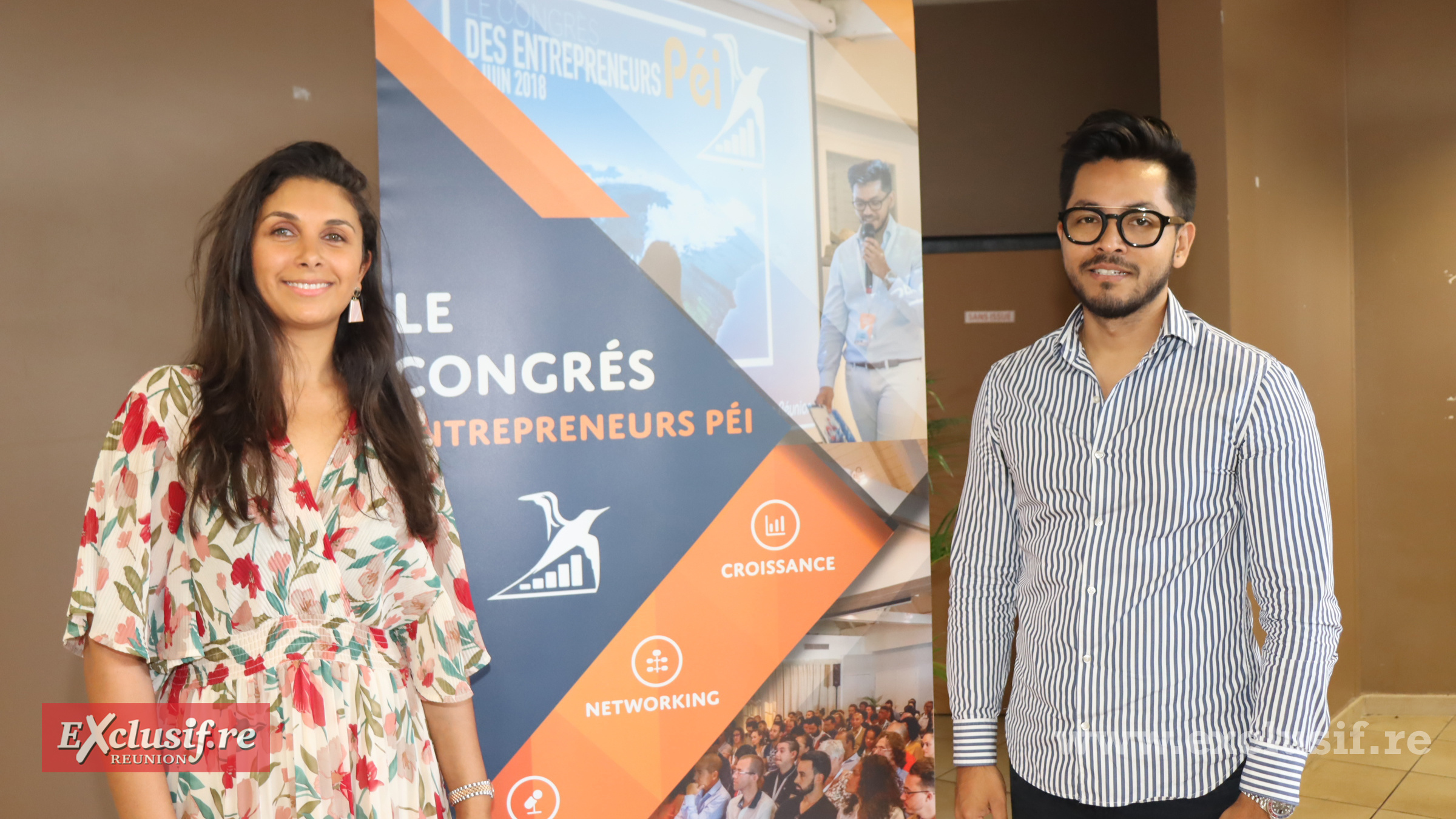 Sandie et Vincent Robert, fondateurs du Congrès des Entrepreneurs Péï