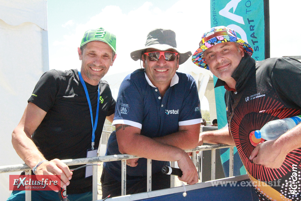 Eric Lacroix, Ludovic Collet et Fabrice Payet