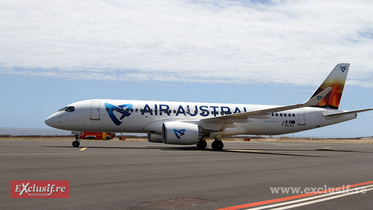 C'est un Airbus A220-300 de 132 places qui assure la liaison