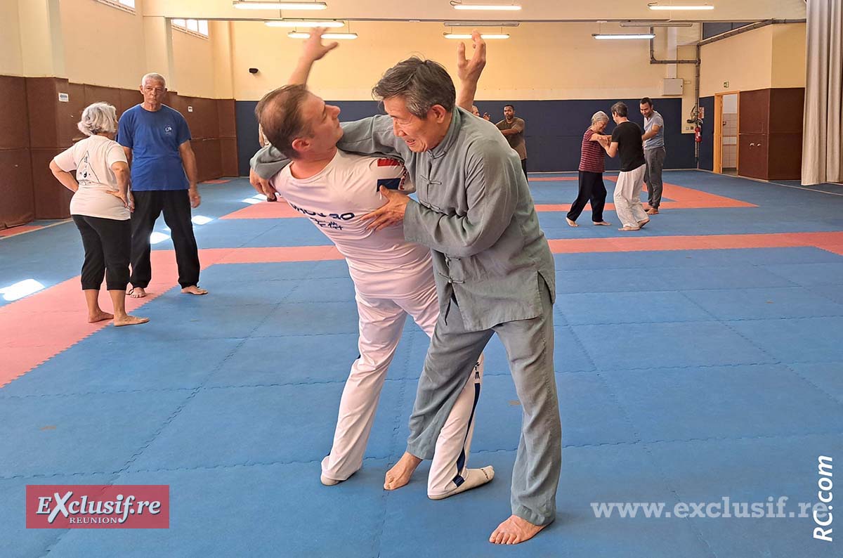 Démonstration par Maître Yuan  Zumou et Dominique Gentil de l’équipe de France de Shoubo