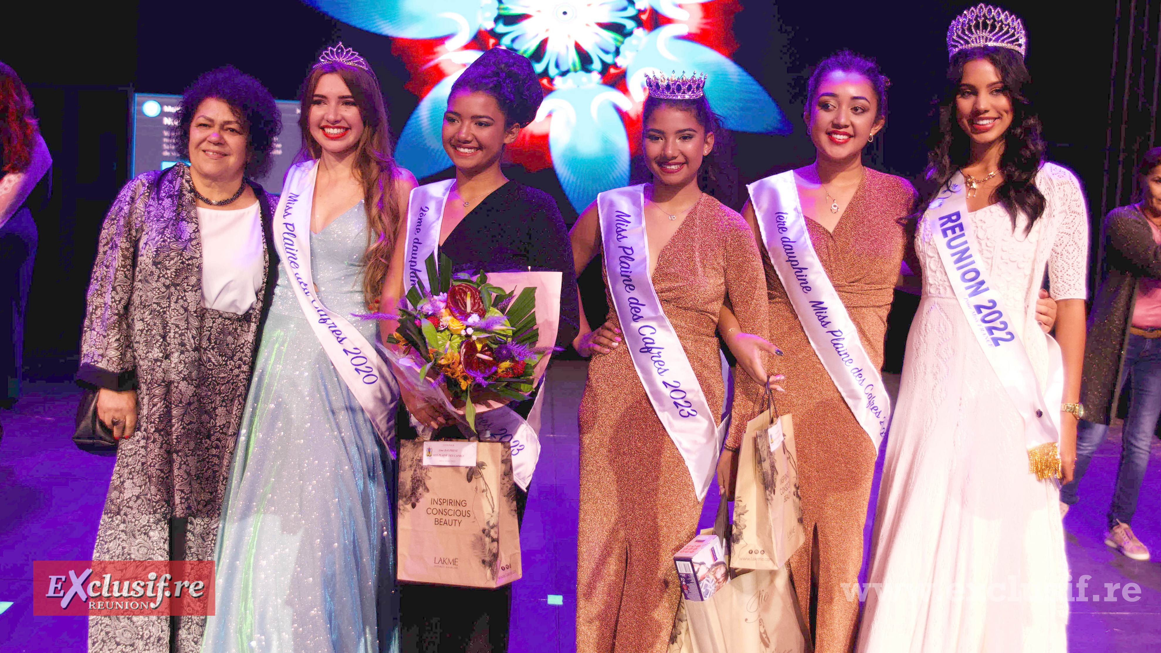 Augustine Romano, Mélina Siby, Amélie Siby, Yasmine Siby, Maéva Robert et Marion Marimoutou