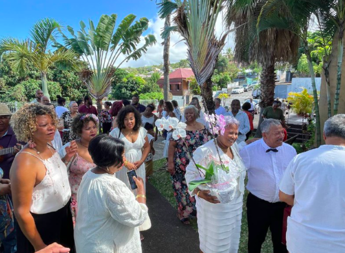 Voeux renouvelés à l'église de Piton Saint-Leu...
