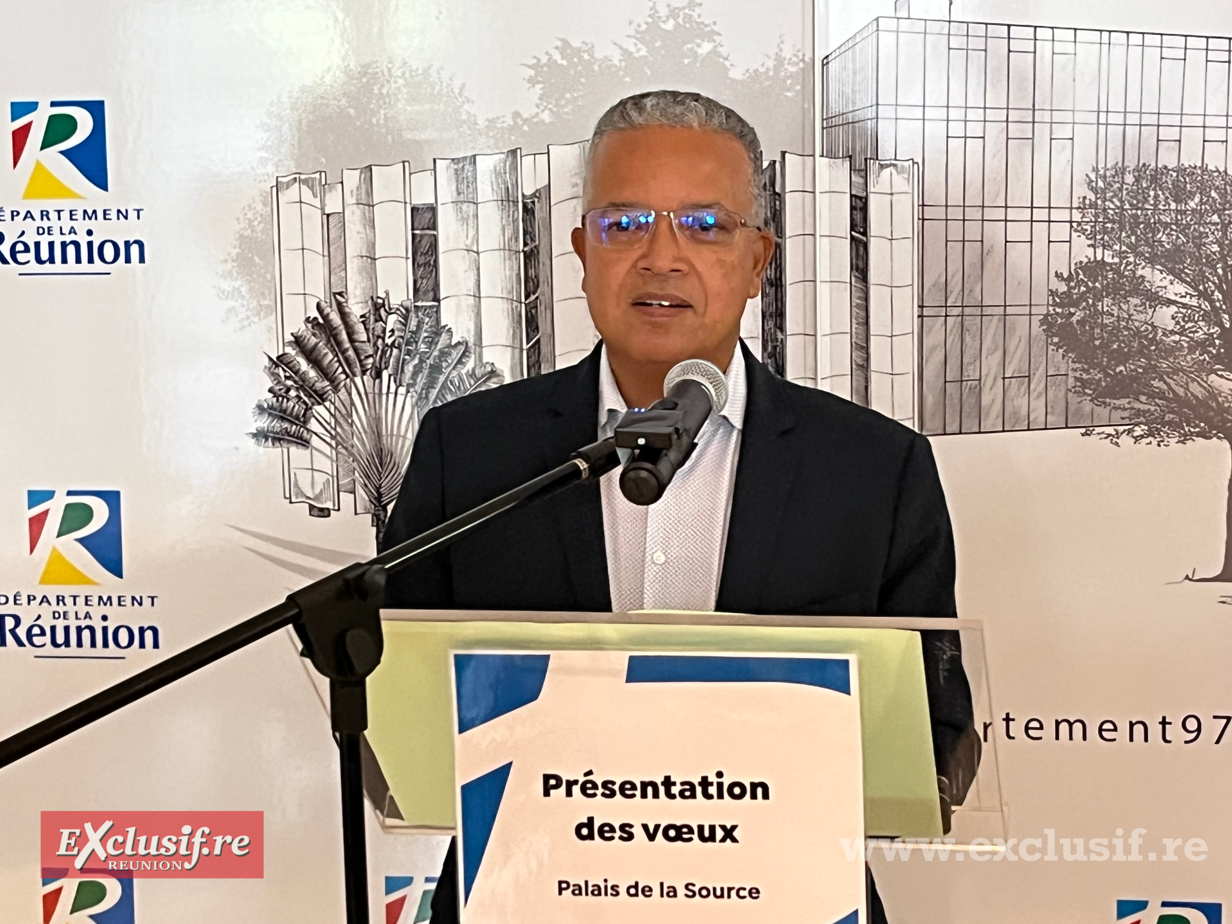 "J'entends me consacrer à 100% à mon poste de président du Département"...