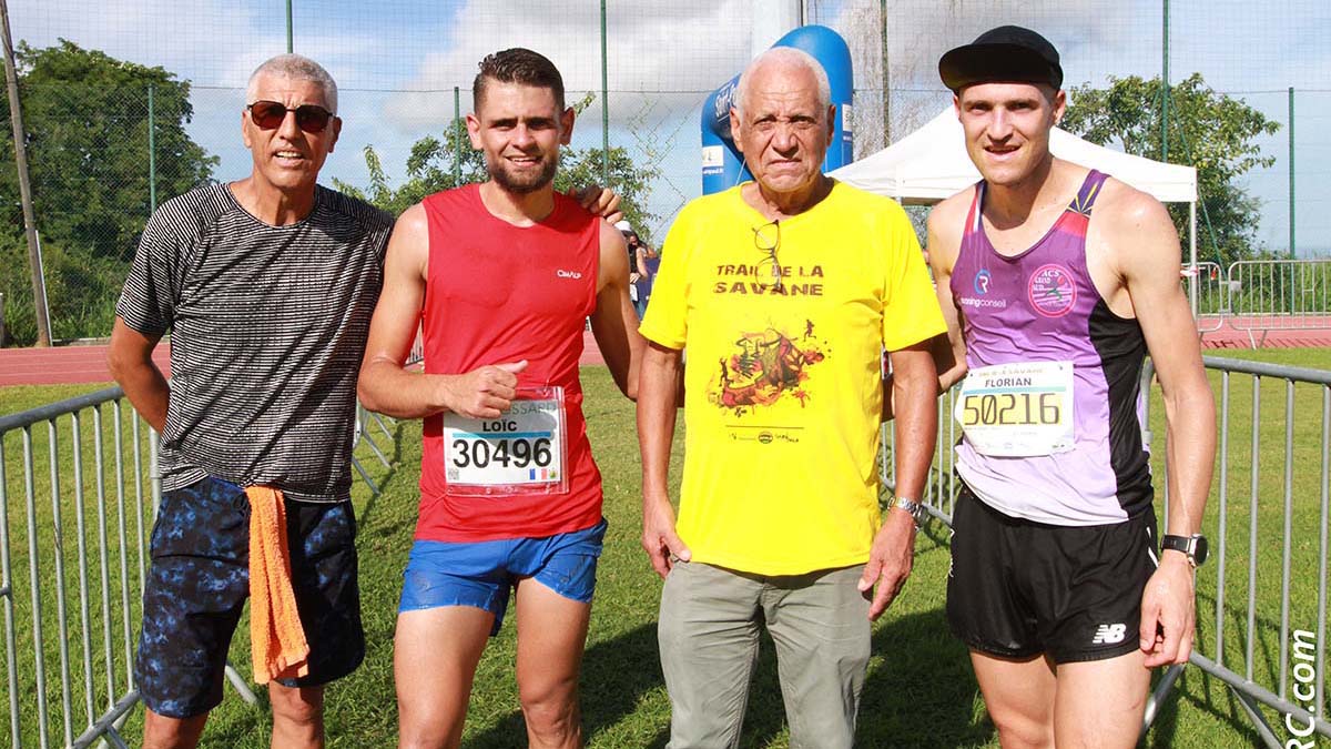 Jean-Louis Prianon, Loïc Gauvin, Jean-Claude Prianon, et Florian Turque