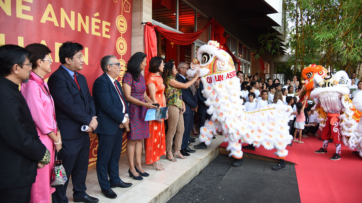 Fête chinoise au Département de La Réunion: photos