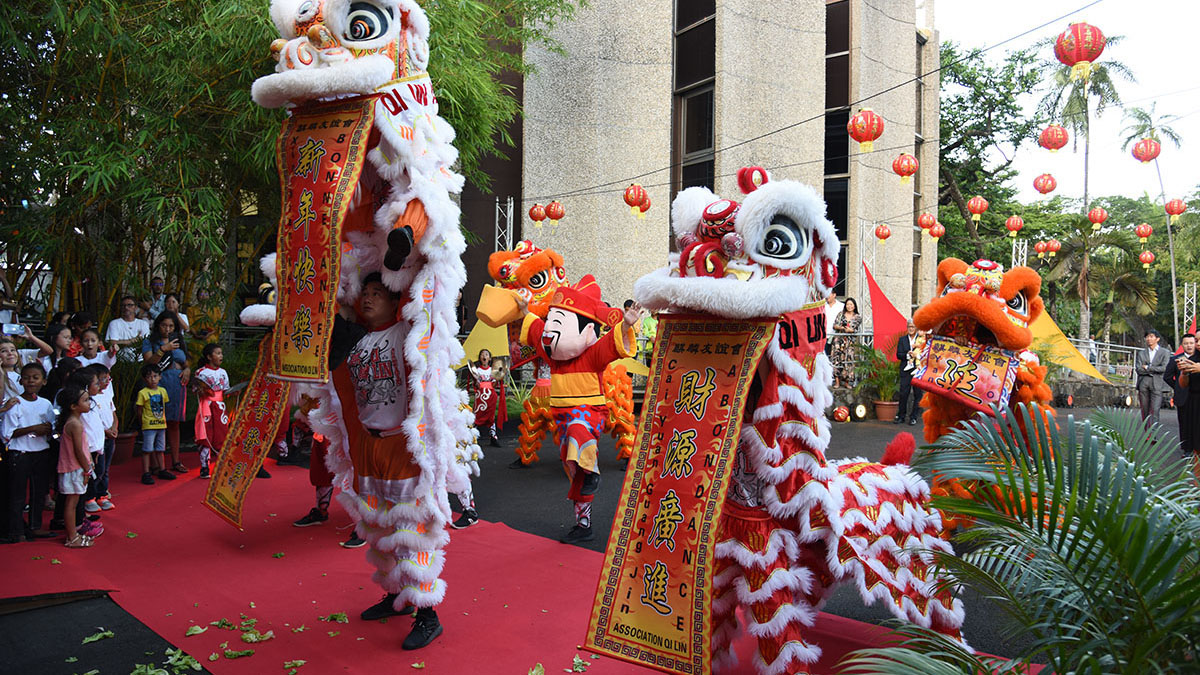 Fête chinoise au Département de La Réunion: photos