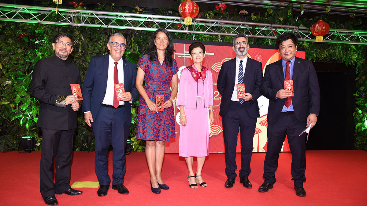 Fête chinoise au Département de La Réunion: photos